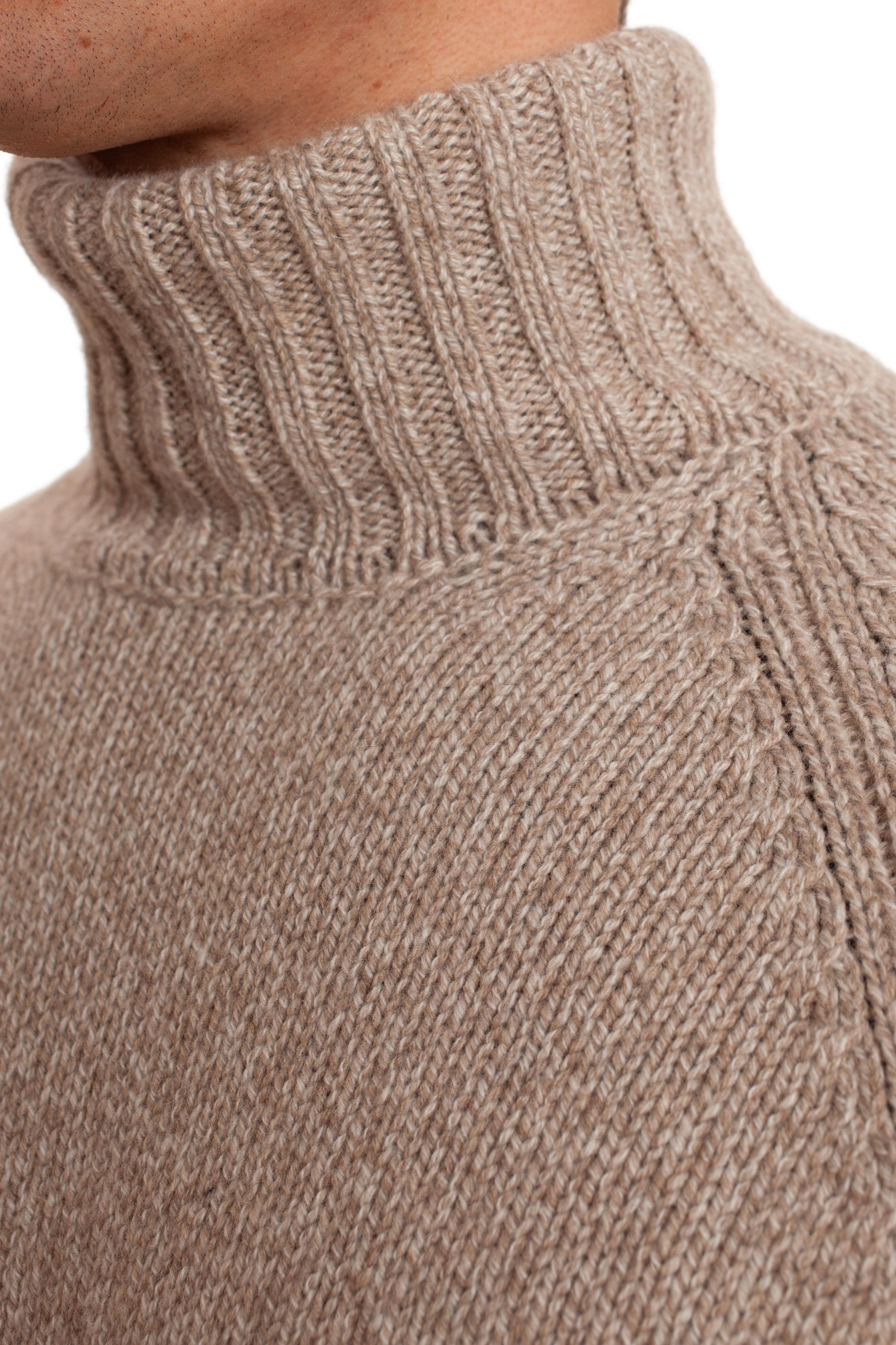 Maglia dolcevita in cashmere riciclato 10182 15701 110 Gran Sasso 