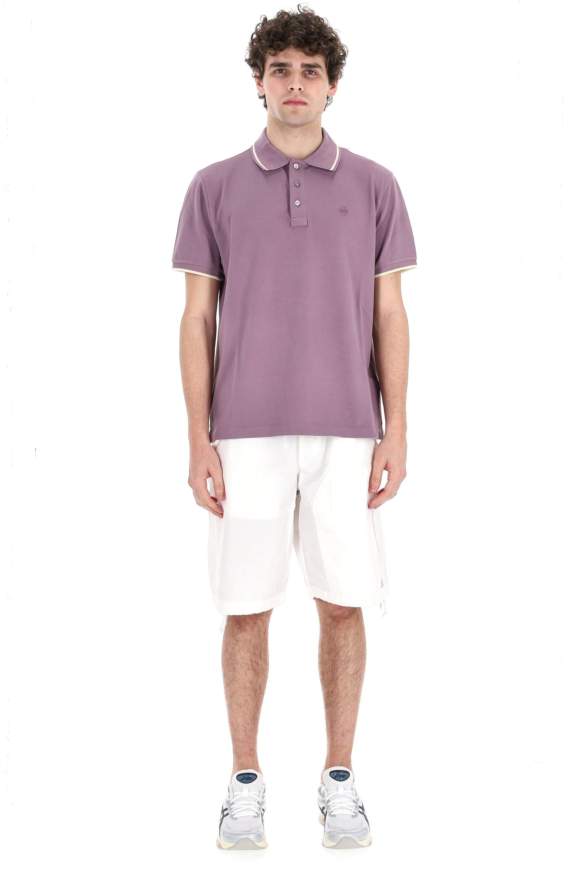 Polo in piquet di cotone 80025 001 E2464 V40 Jacob Cohen 