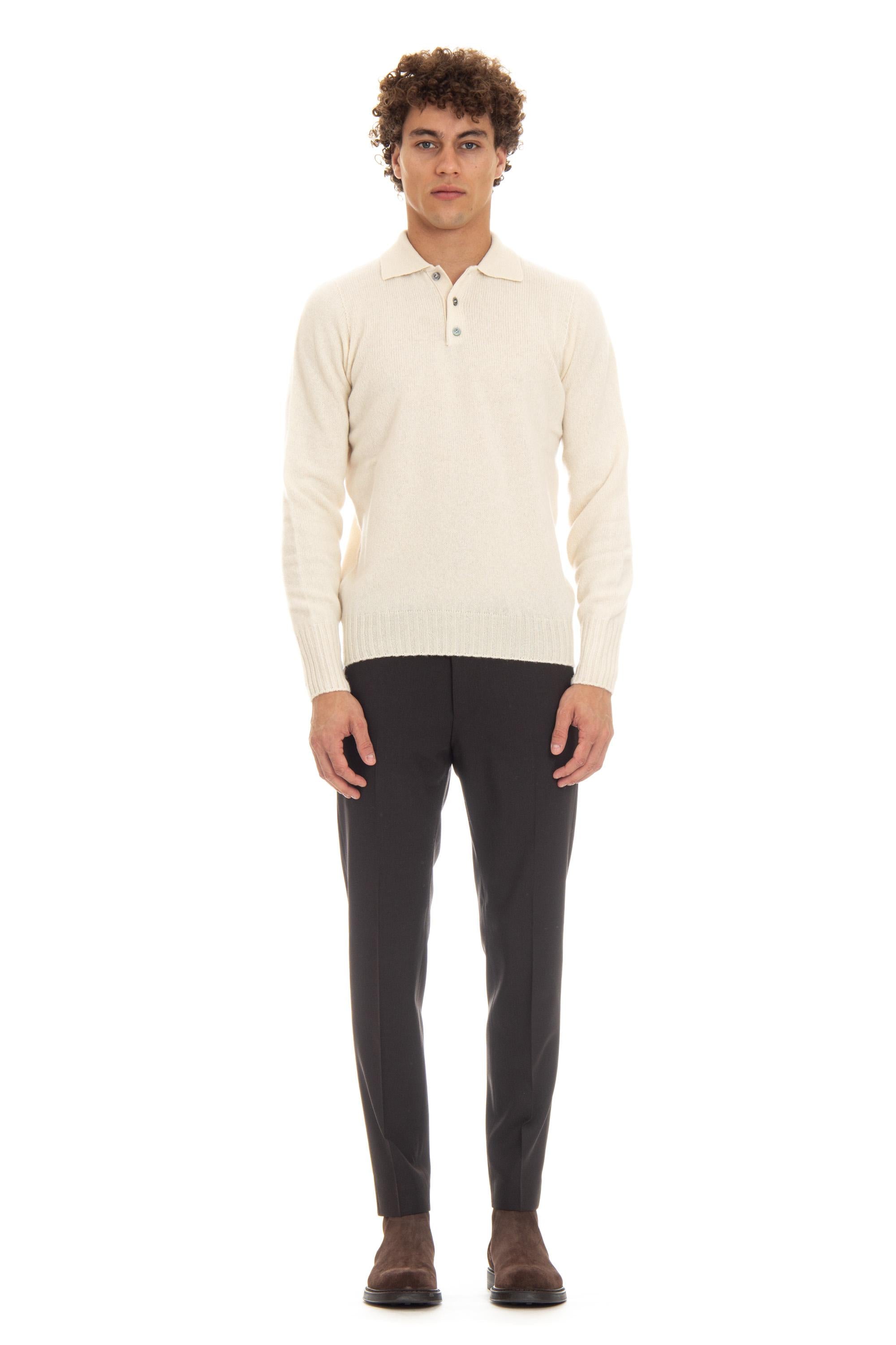 Drumohr Polo maglieria in lana di agnello D4W145.2 125 