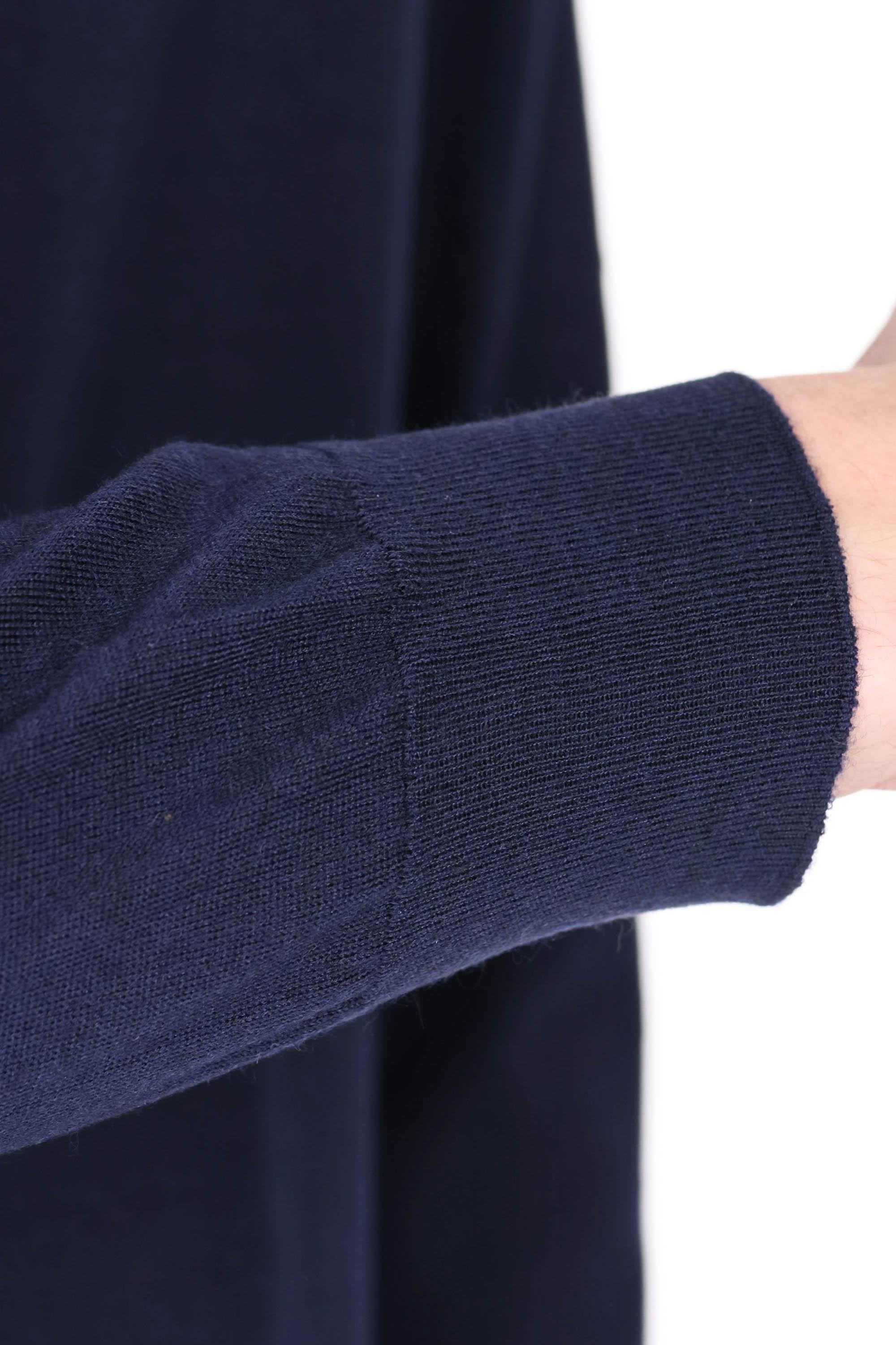 Drumohr Maglia girocollo in leggero cashmere-lana-seta D0KK103L-2 790 