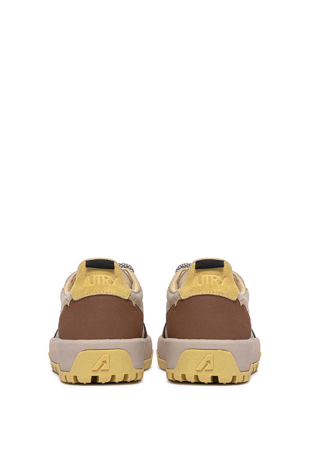 Sneaker donna in cordura e pelle modello WildPace LDLW RU09 FOG/THRU Autry 