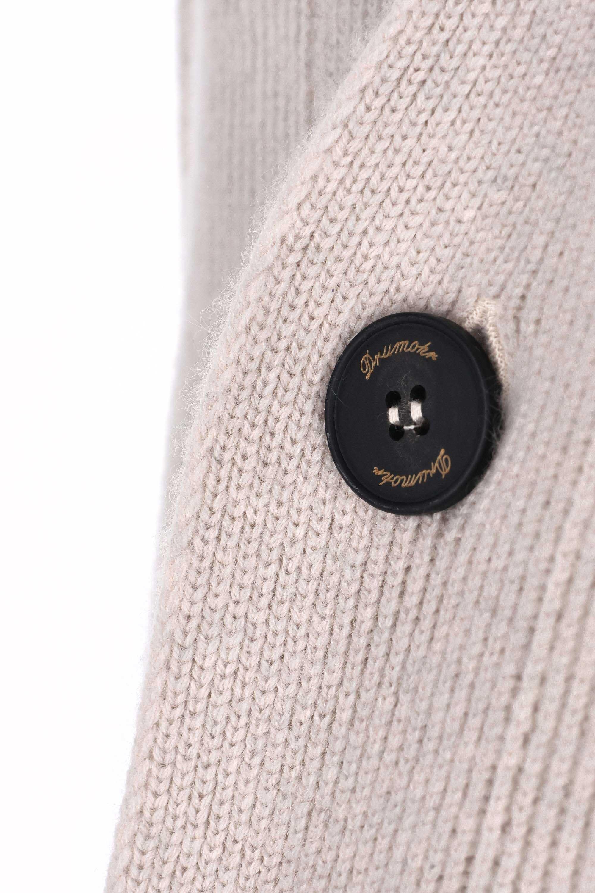 Drumohr Cardigan a costine in puro cashmere D7K109MI 112 