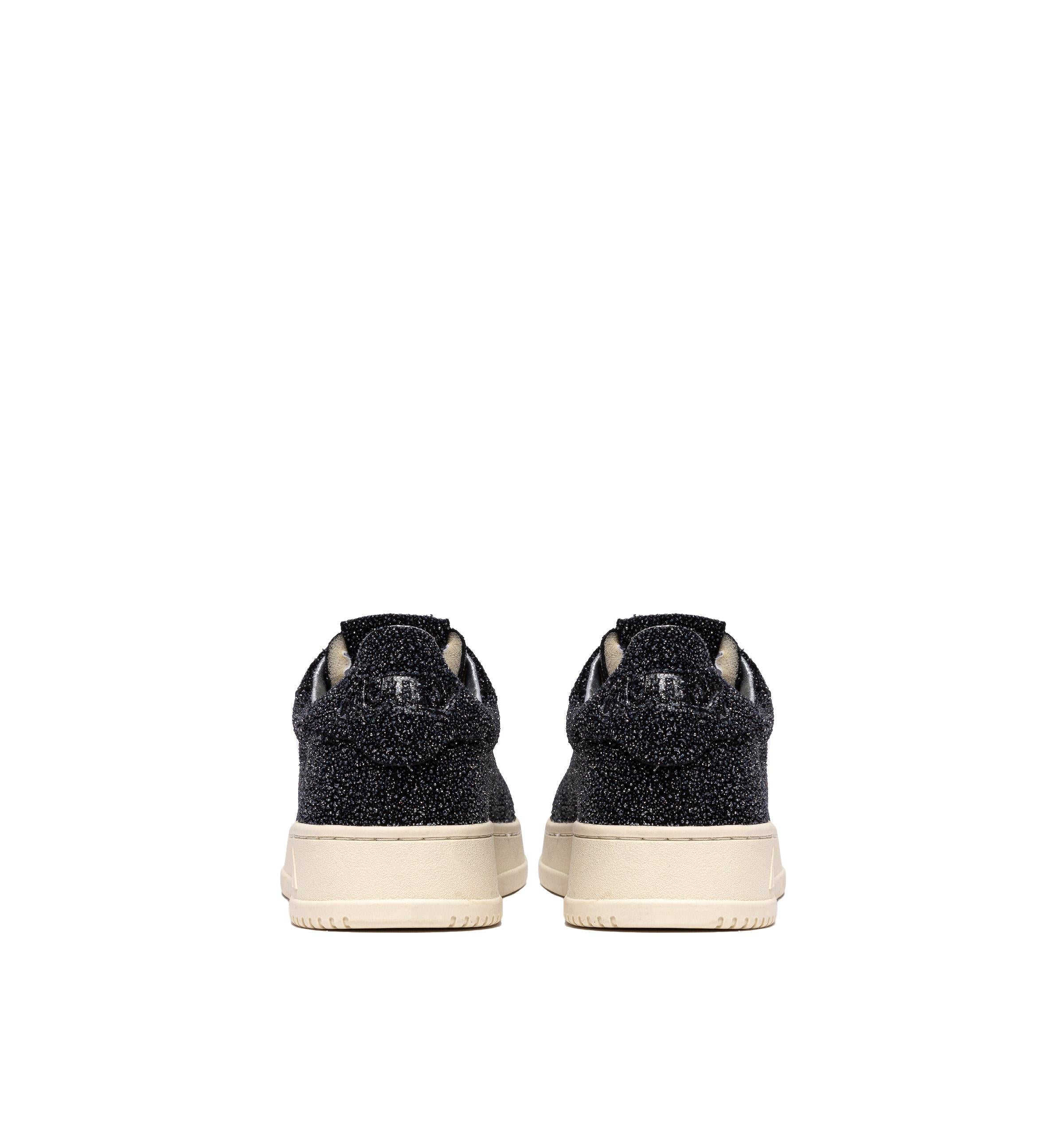 Autry Sneaker donna con strass modello Dallas ADLW US03 BALCK 