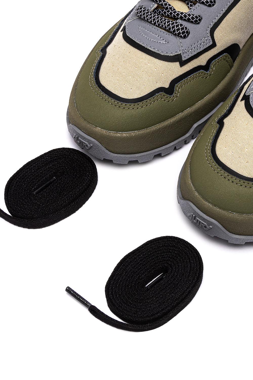 Sneaker in cordura e pelle modello WildPace LDLM RU10 WAL/TITA Autry 