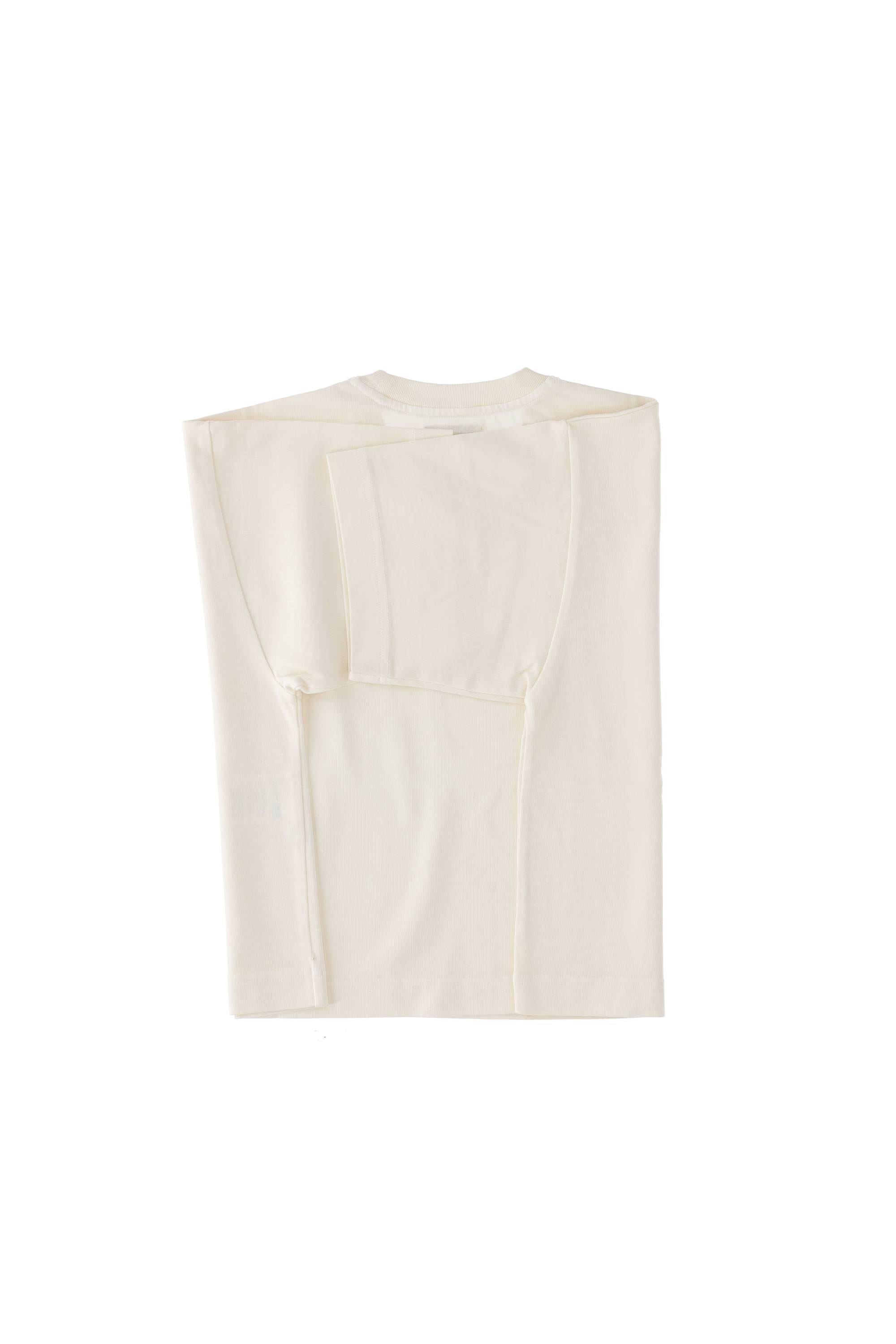 Autry T-shirt donna in heavy cotton cropped TSPW 11OW WHT 