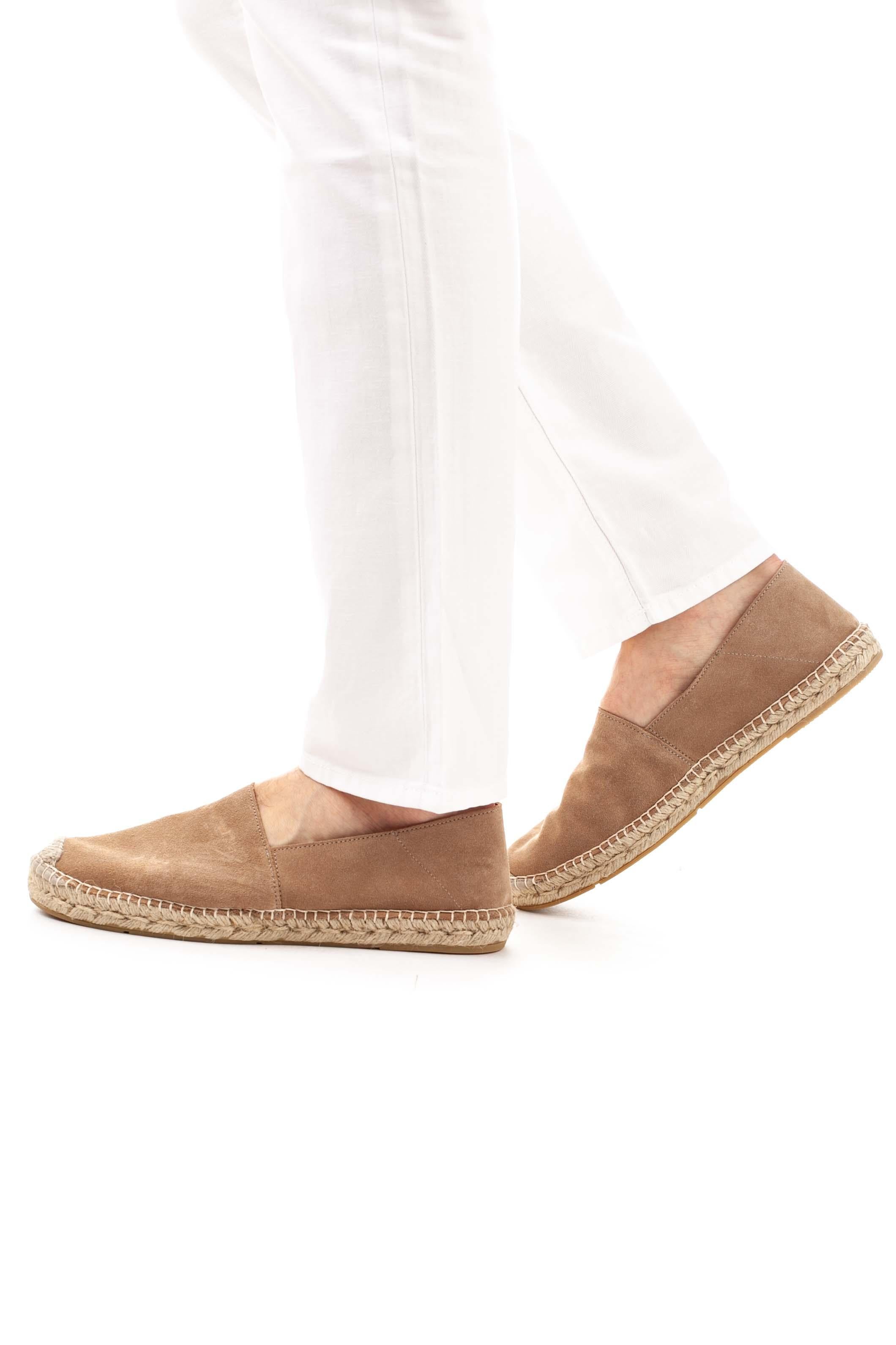 Peninsula Espadrillas in camoscio SPIAGGIA LUNGA BEIGE 
