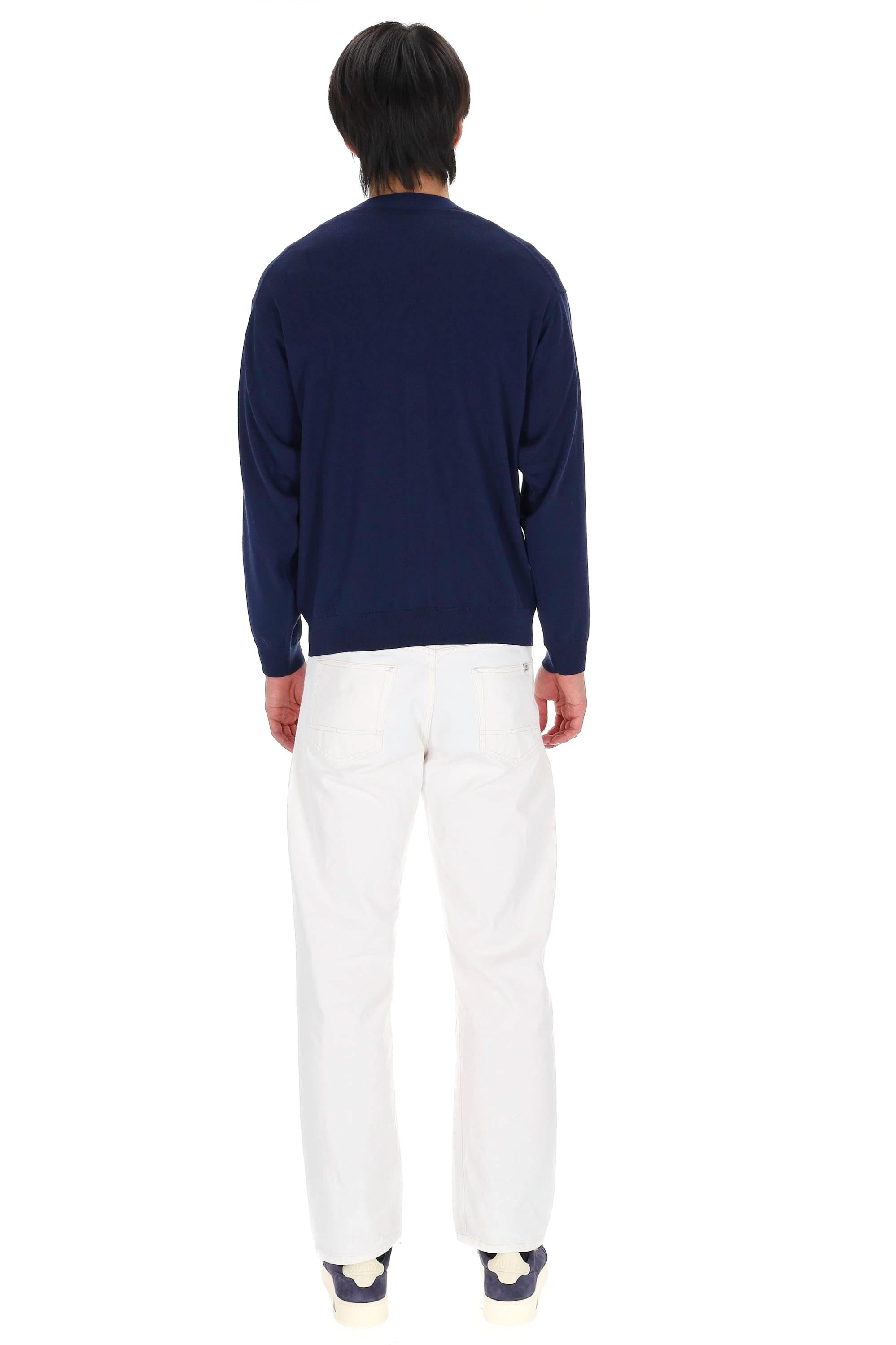 Kenzo Cardigan in lana sottile "boke flower" FG55CA7713LB 76 
