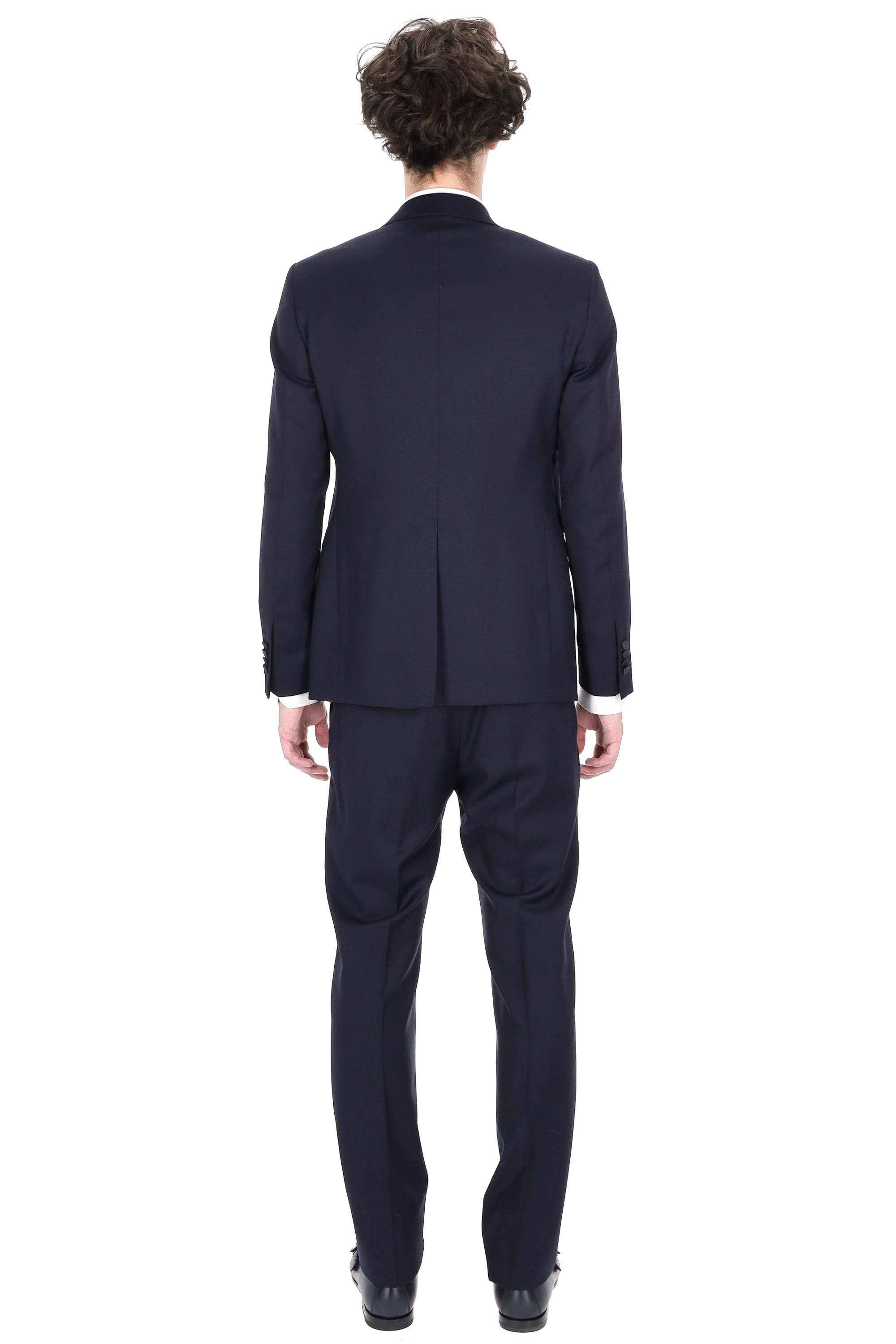 Tagliatore Abito smoking con gilet in lana vergine mod. Bruce EFBR15A01 070060 B1201 