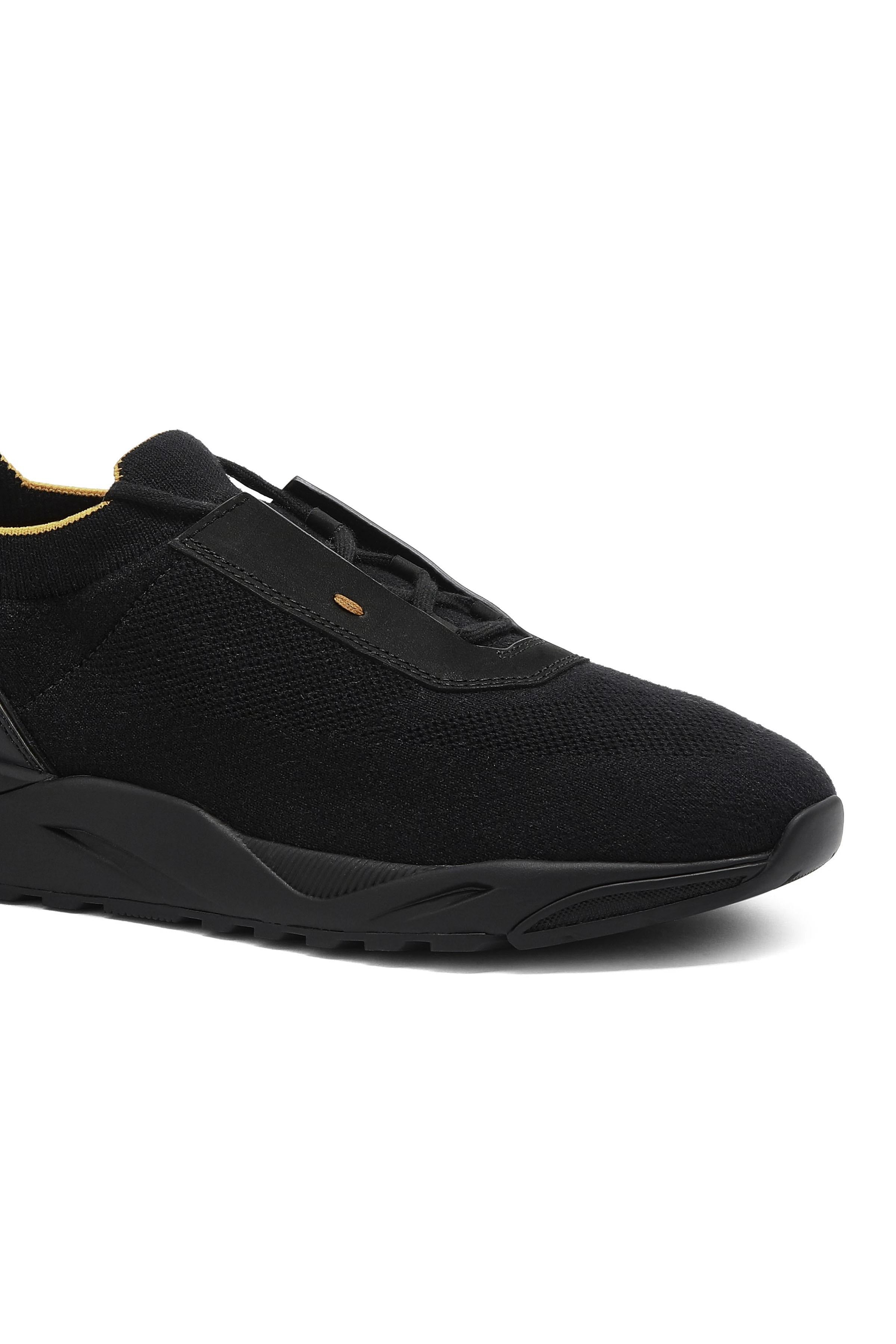 Santoni Sneaker in tessuto stretch MBIO21601NERNHOD N01 