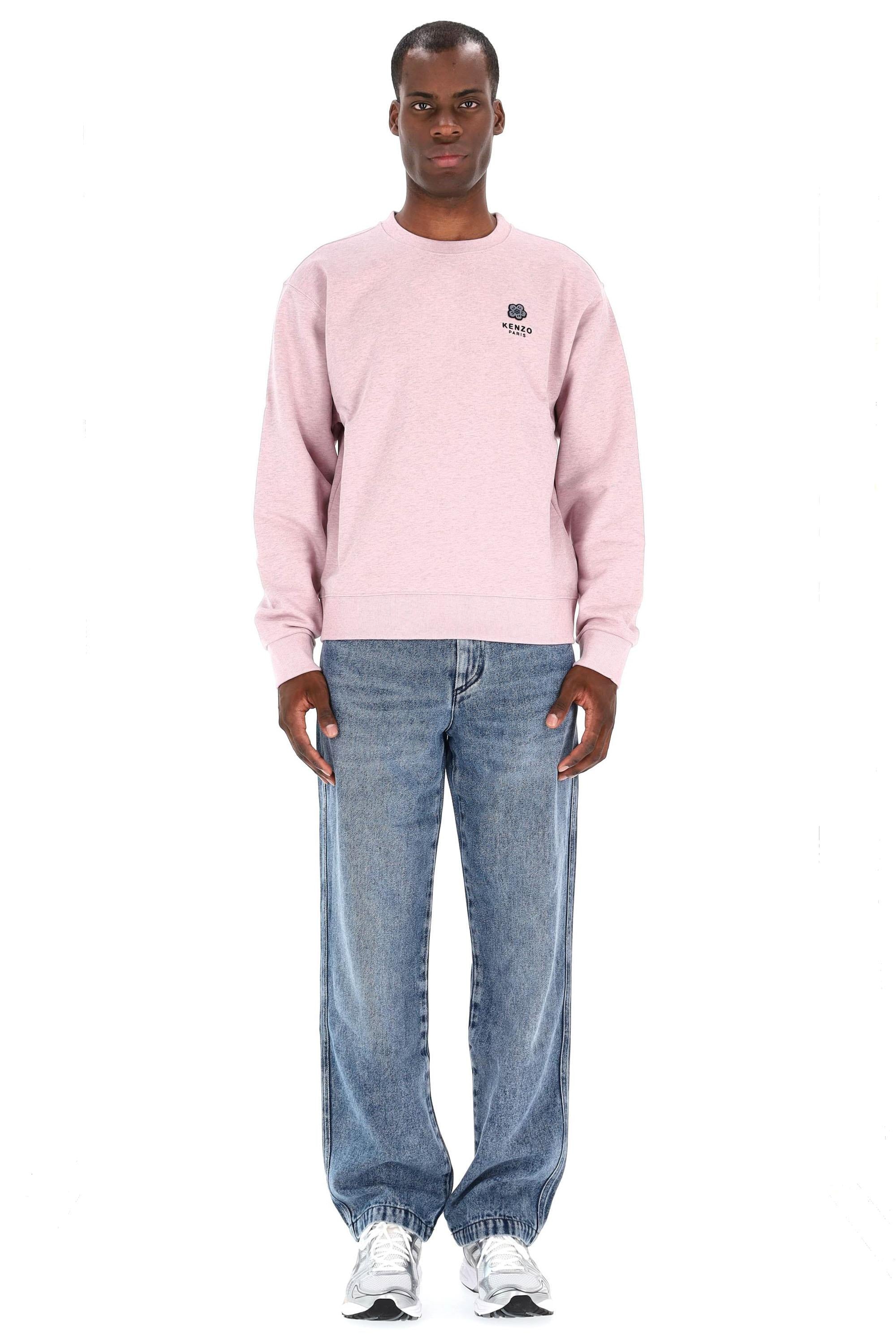 Felpa girocollo in cotone Boke Flower FF65SW2544MC 30 Kenzo 