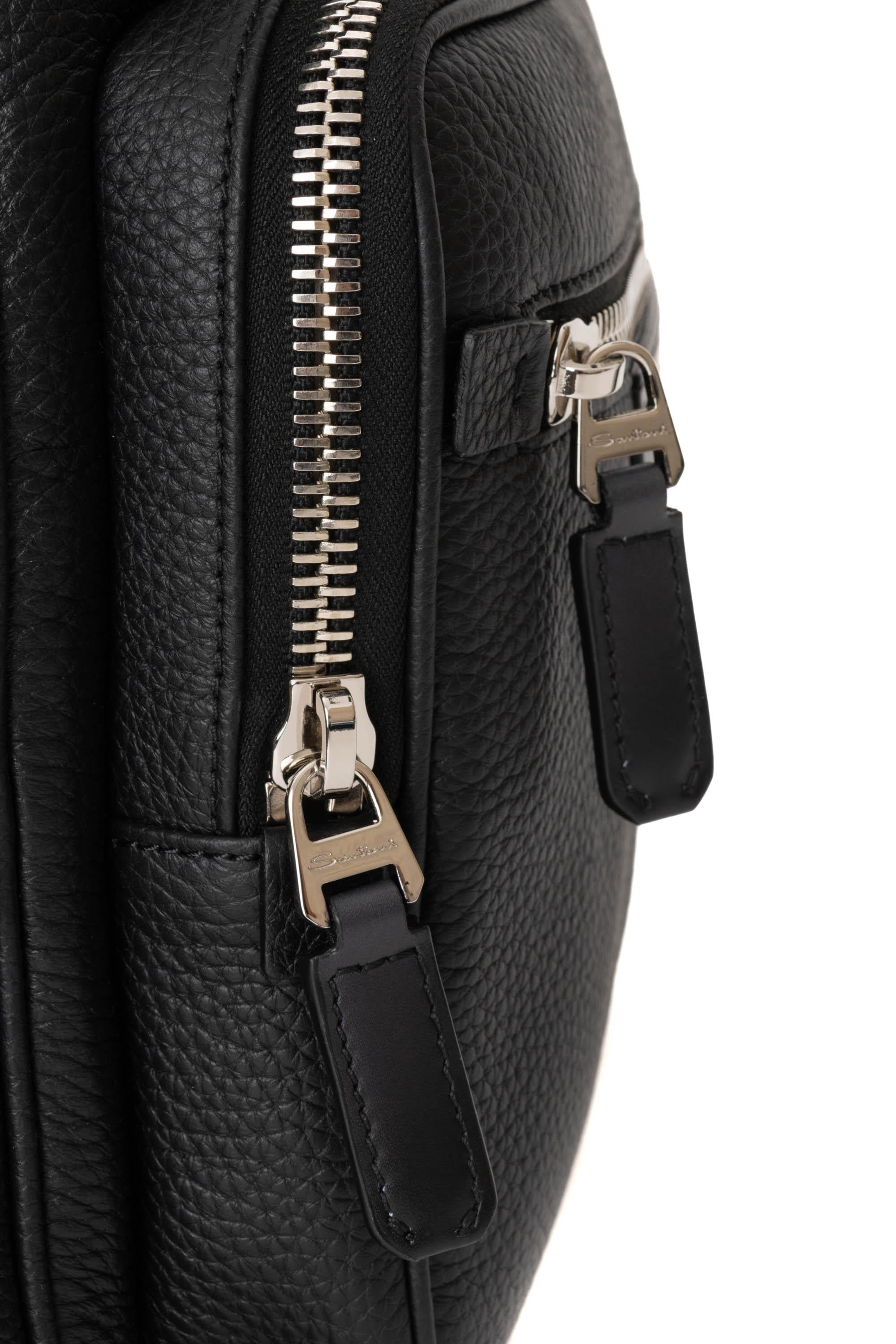 Zaino in pelle bottalata UIBBA2364EN-A2IB/2 N01 Santoni 