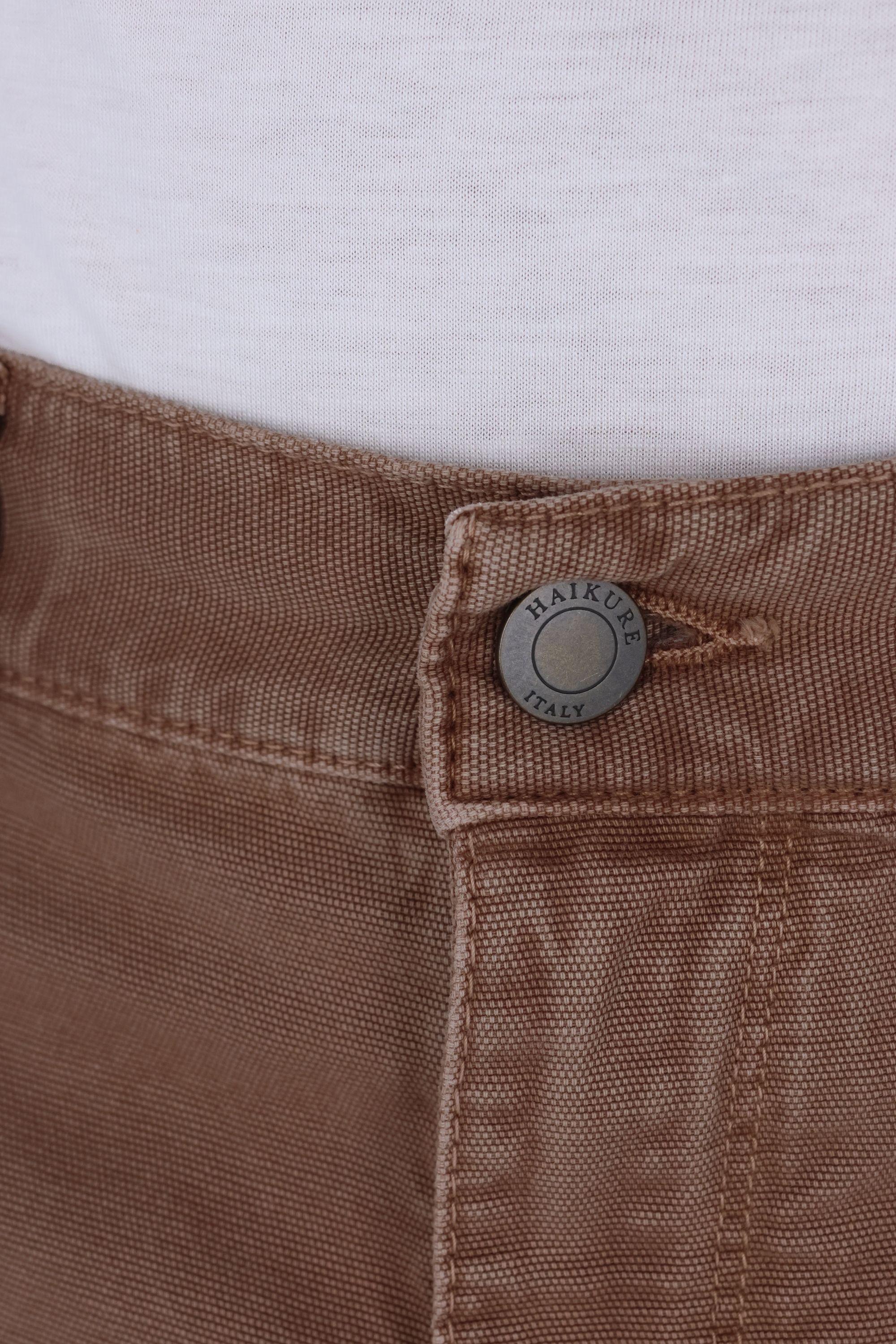 Haikure Pantalone in canvas di cotone modello Warren 03256GF162PT/2 T0539 