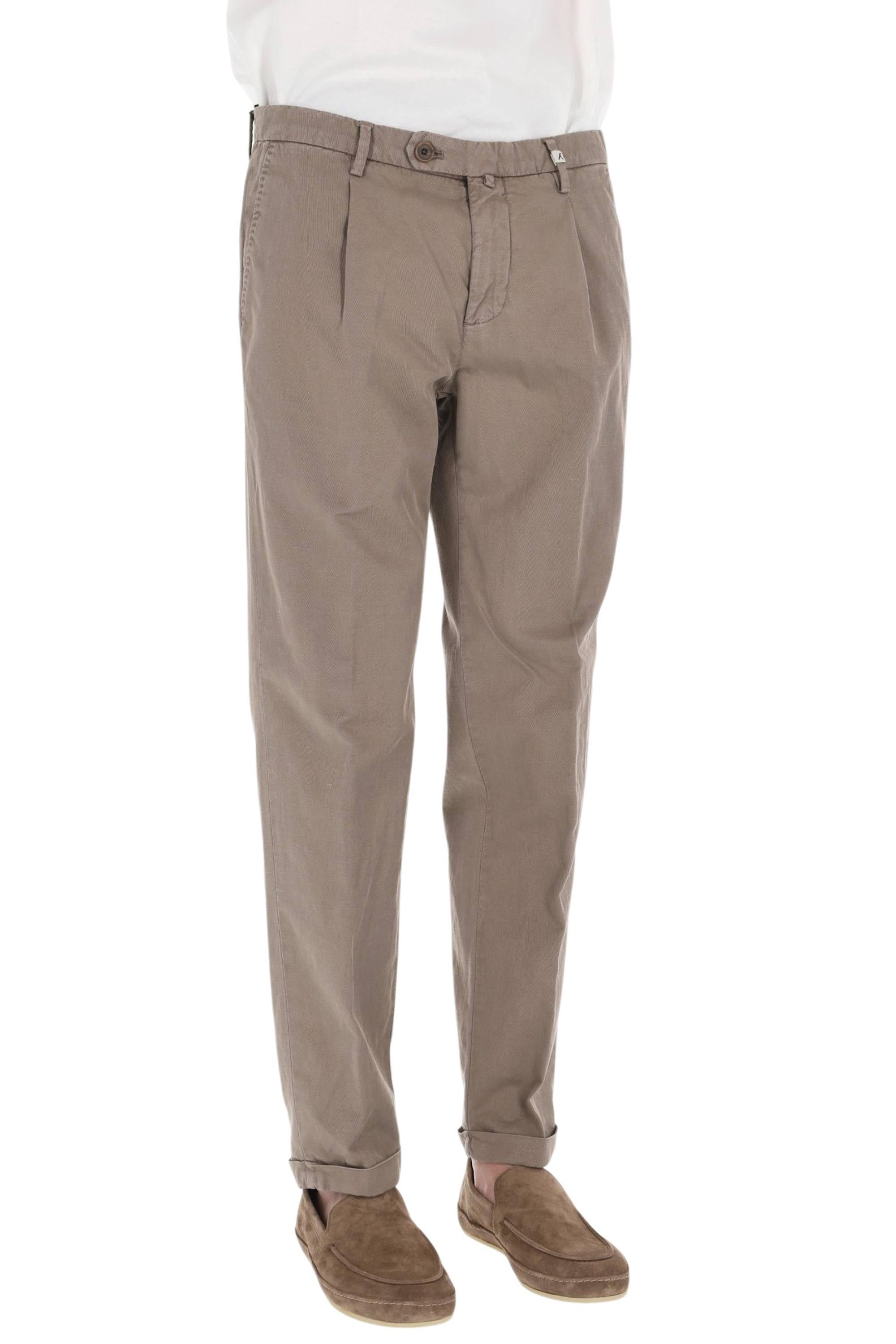Myths Pantalone Zeus-P in cotone-lino 26M19L 85-2 49 