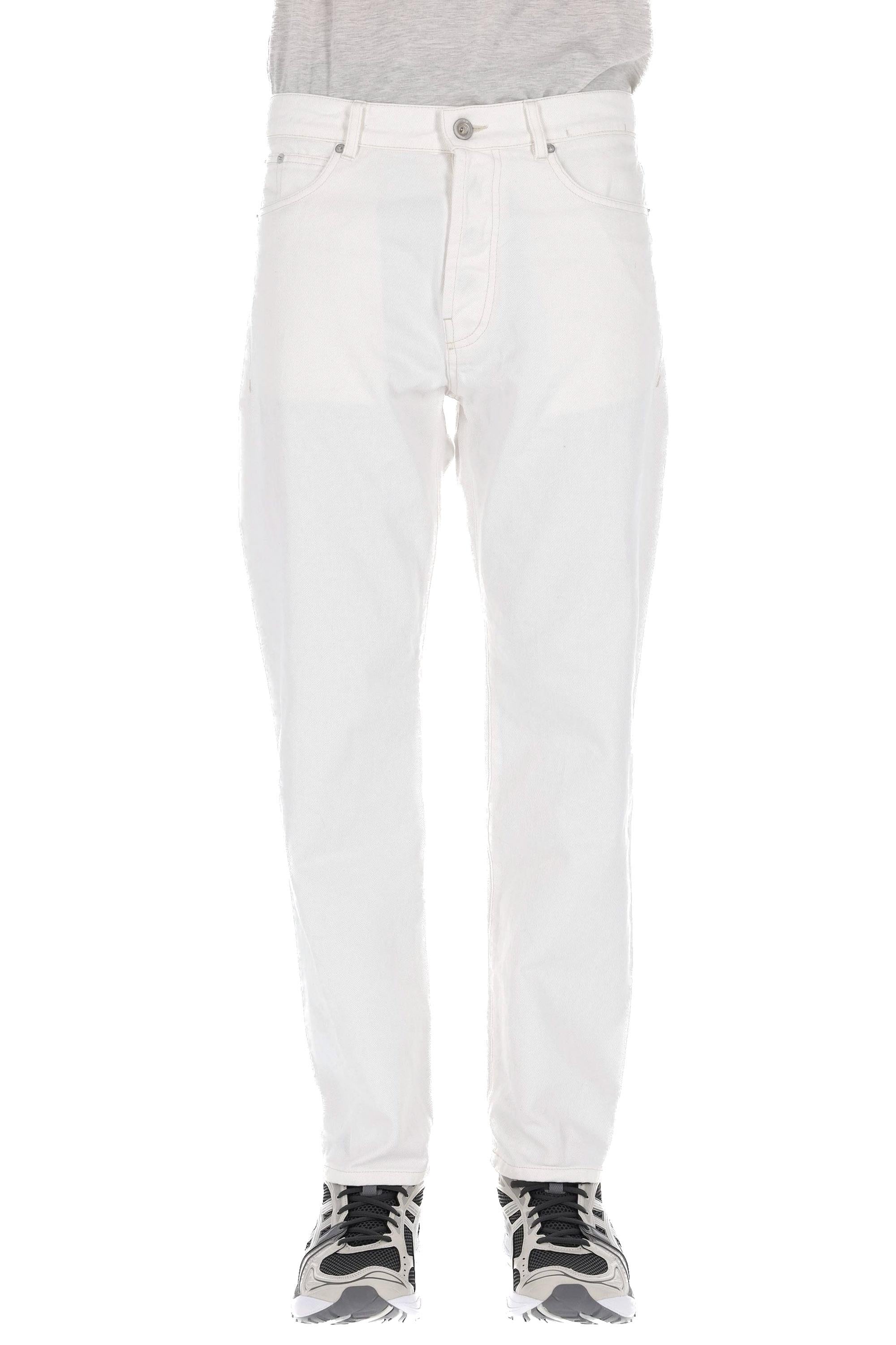 CP Company Jeans bianco in bull di cotone 10oz MPA286A11  0625W 103 