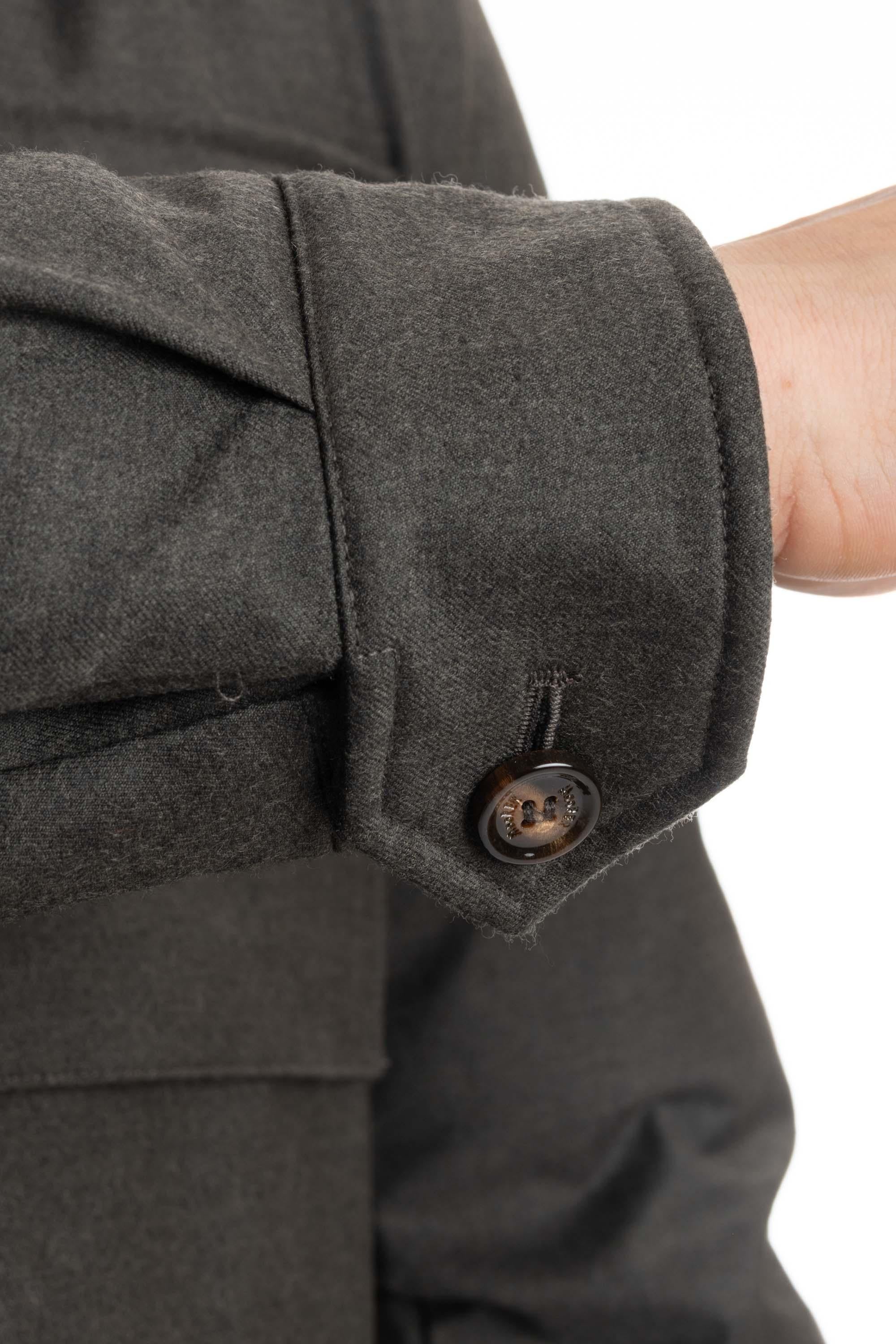 Moorer Sahariana in lana anti acqua modello Isac-LL ISAC-LL FOREST 