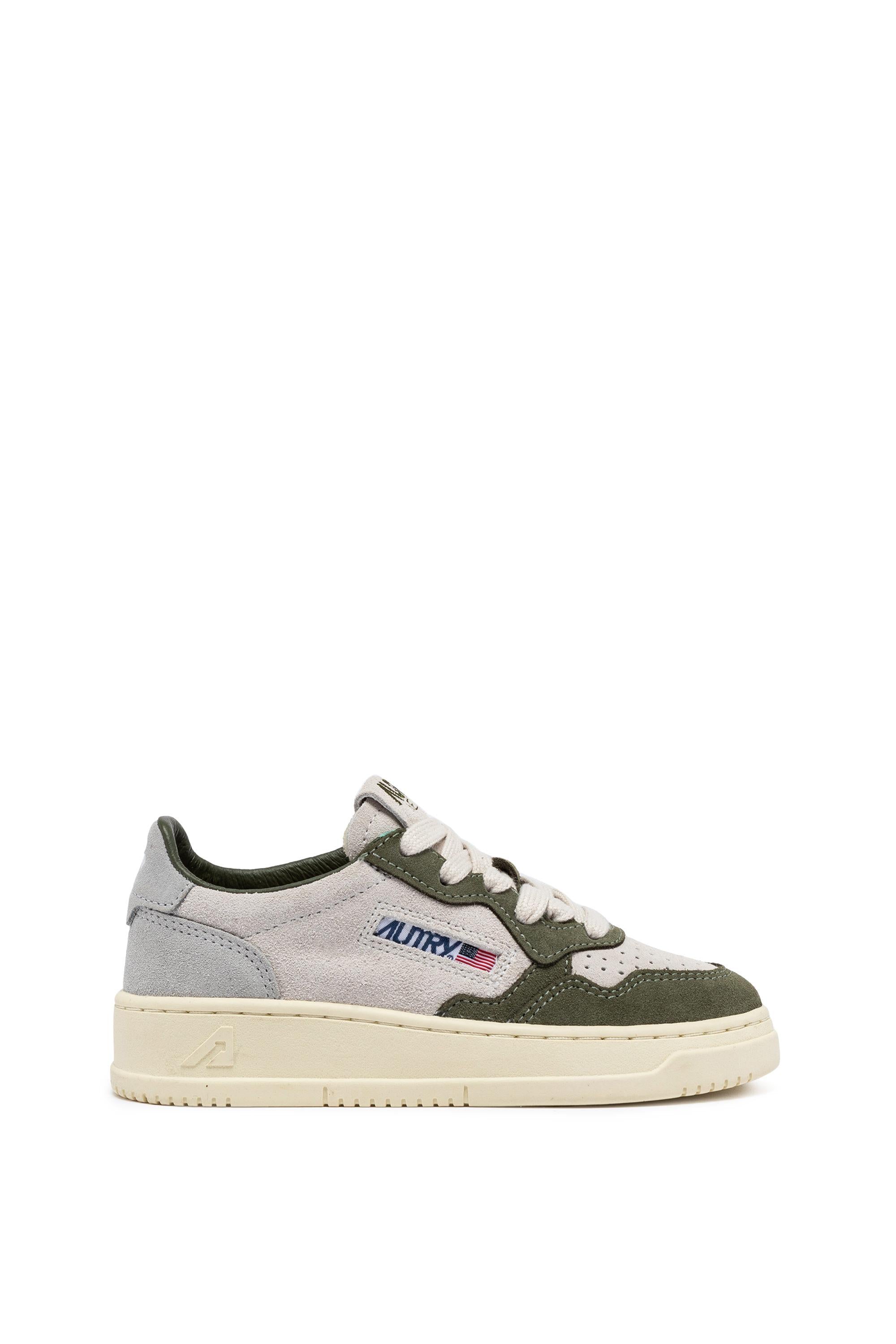 Sneaker Medalist bambino multicolor in camoscio KULK 3U02 SCH/WH/LOFT Autry 