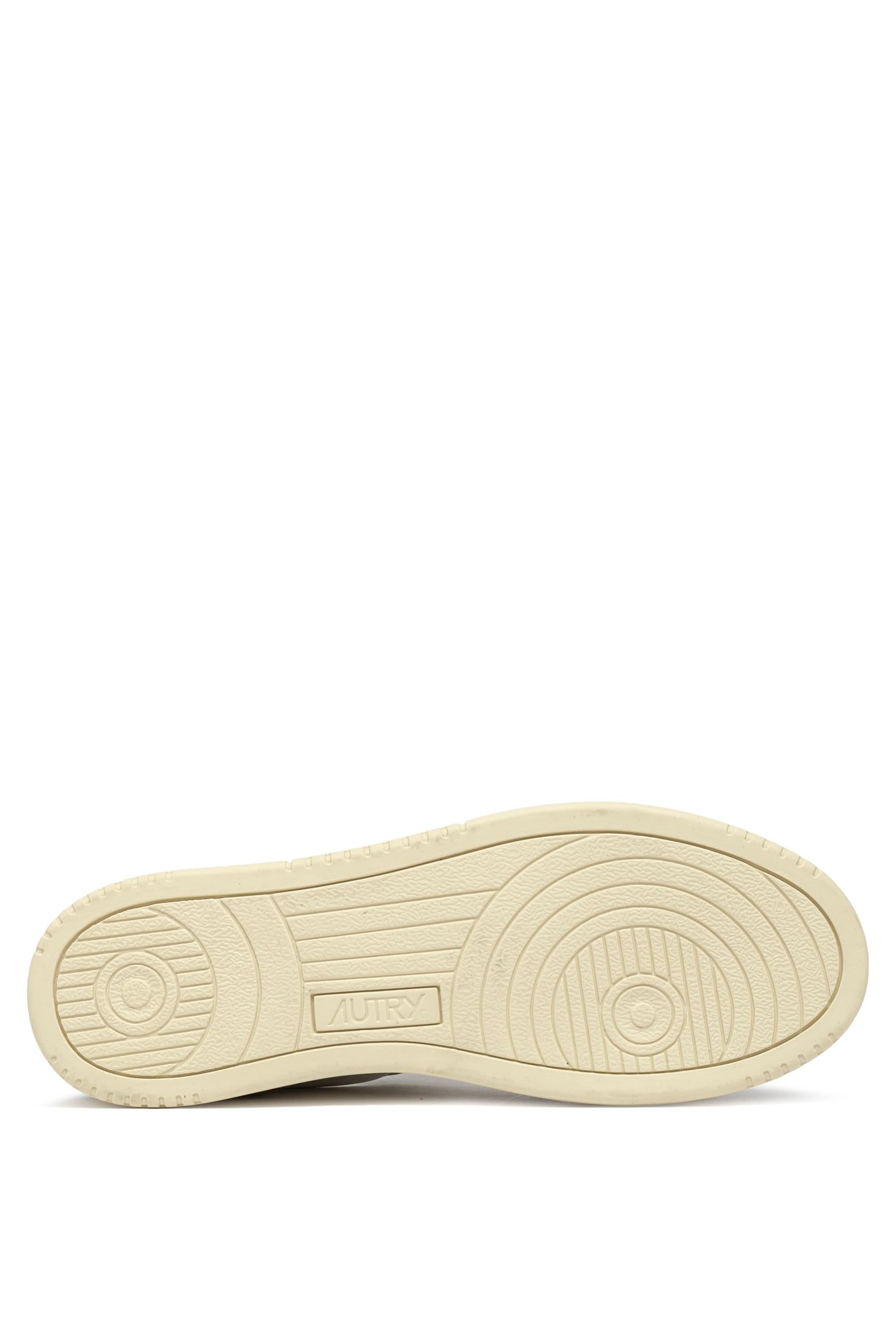 Autry Sneaker Medalist in pelle di capra e camoscio verde AULM GS40 WHT/MILIT 