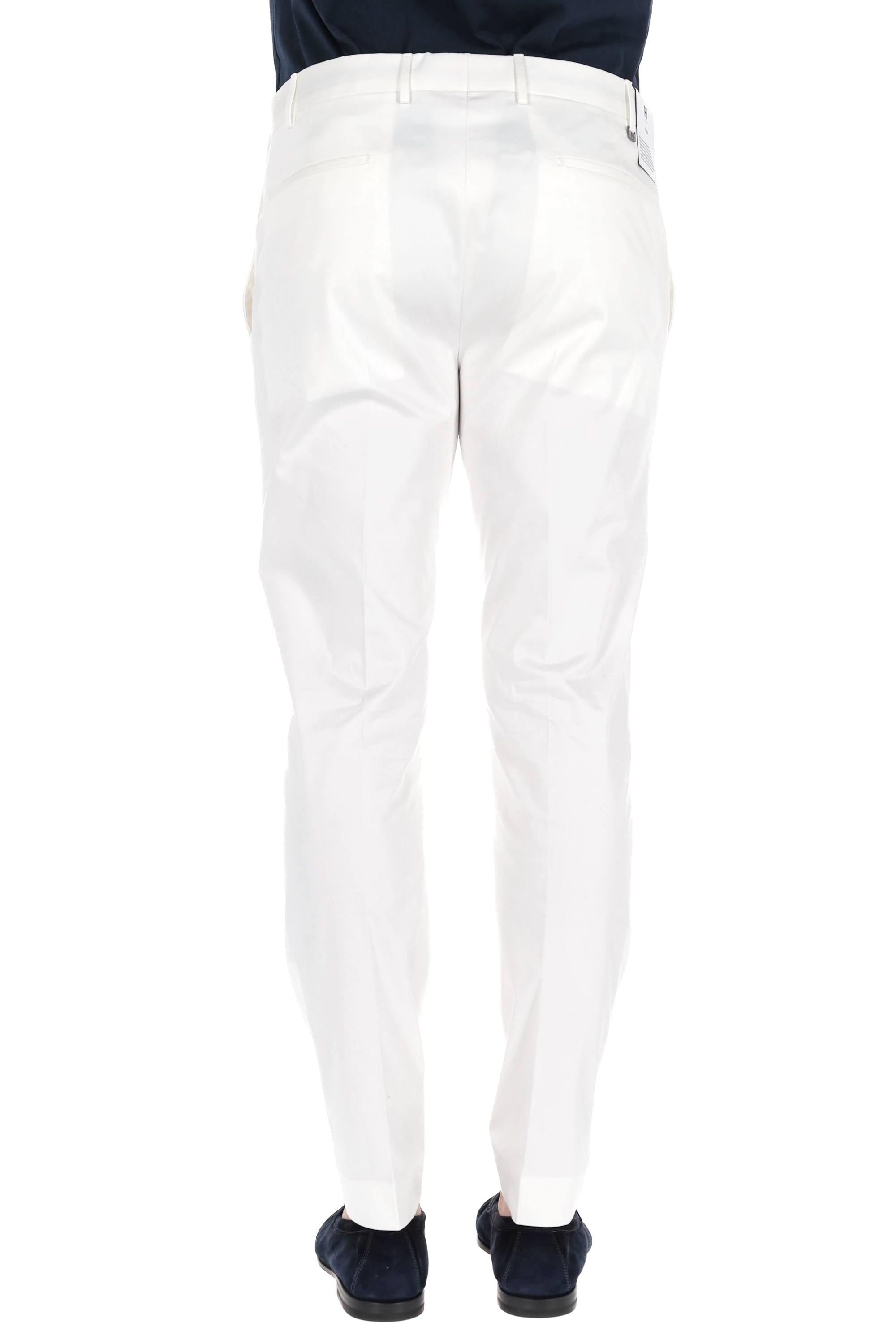 Pantalone in rasatello di cotone mod. Dieci ASX0Z00FWD NU68 0010 PT Torino 