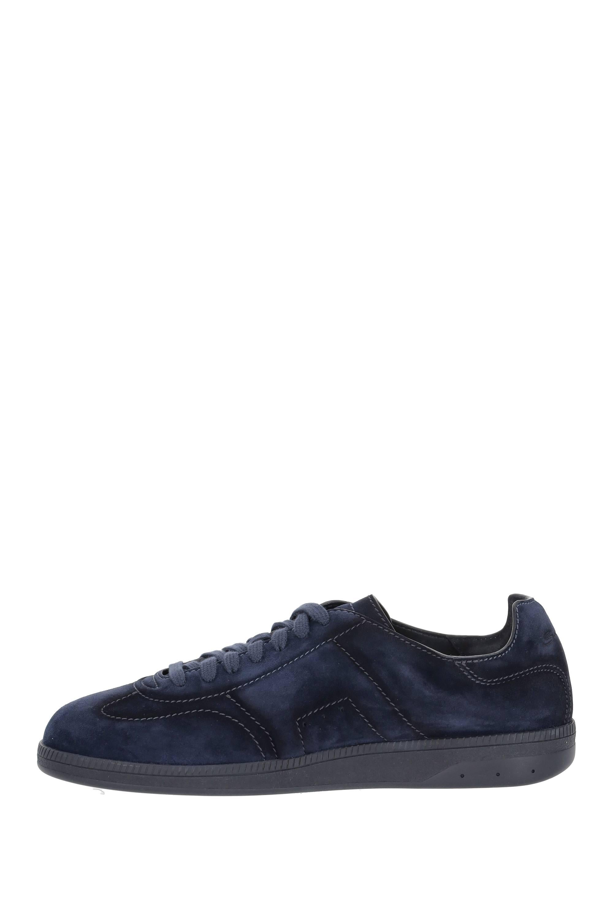 Sneakers in camoscio mod. Olympic MBPL22072FARTSE2/3 U60 Santoni 
