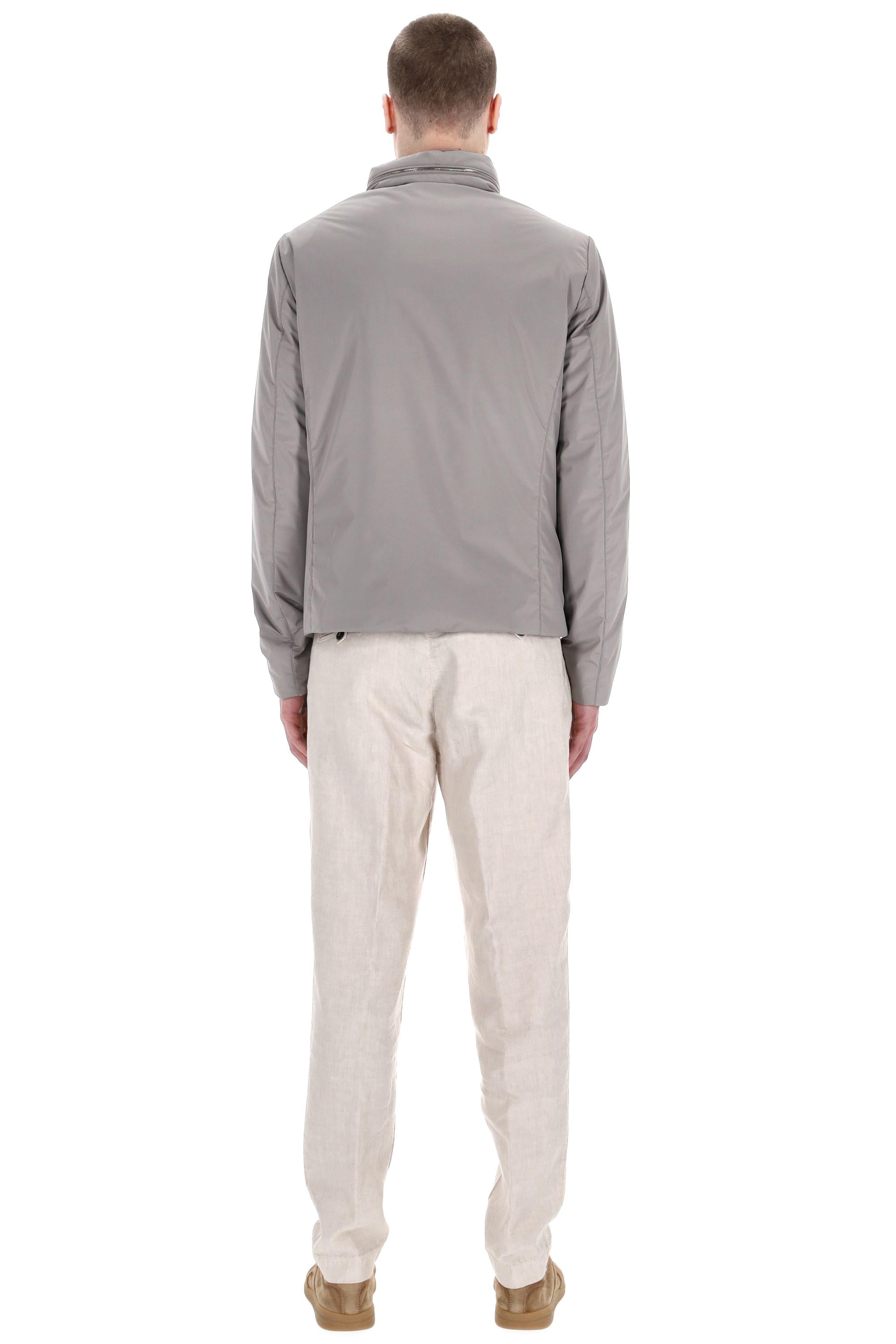 Moorer Giubbino in nylon 2 ombrelli mod. Alcide-Stp ALCIDE-STP-2 MARMO 