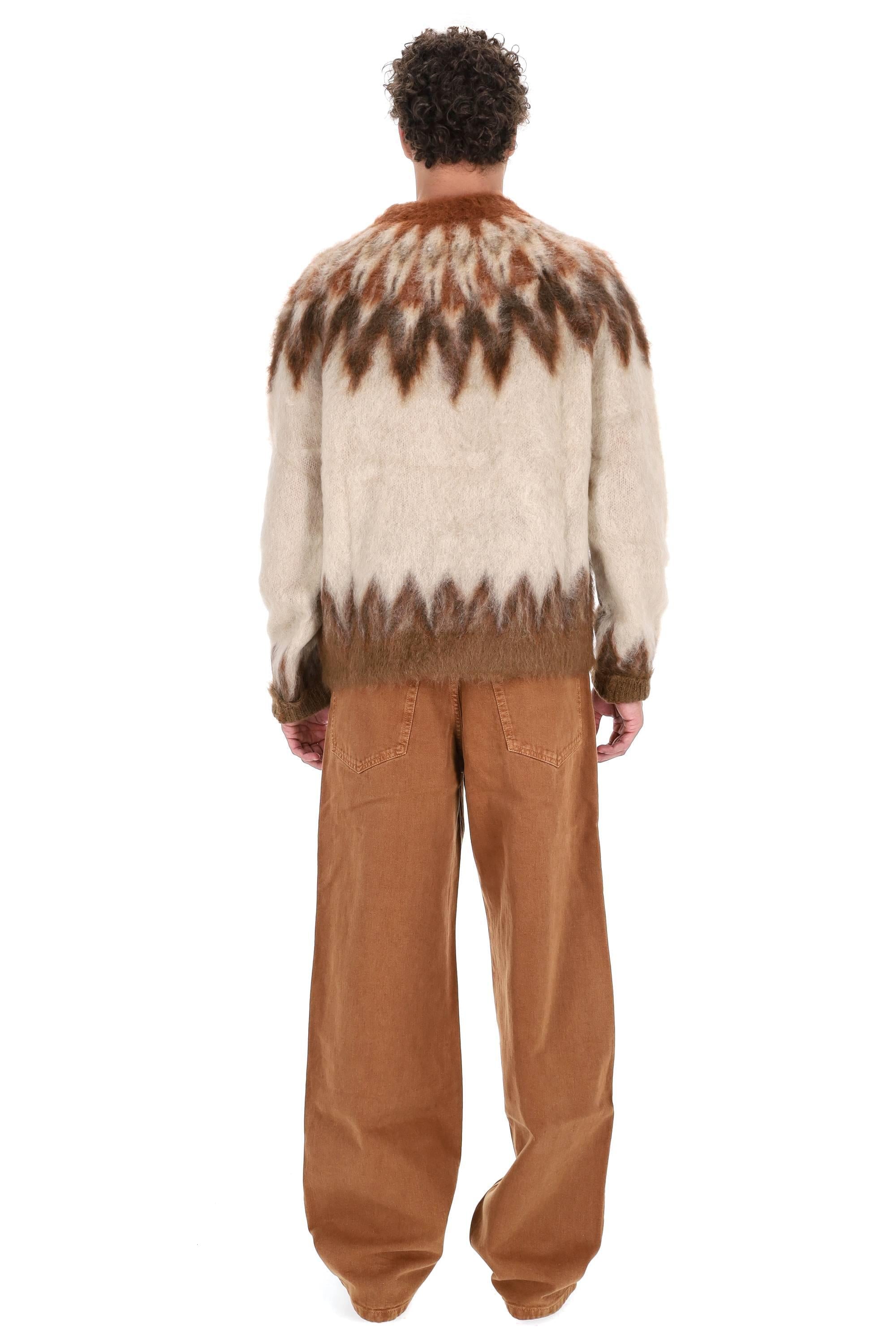 Isabel Marant Maglia girocollo mod. Nicolas misto lana-kid mohair PU0754HA-B3L06H 11RU 
