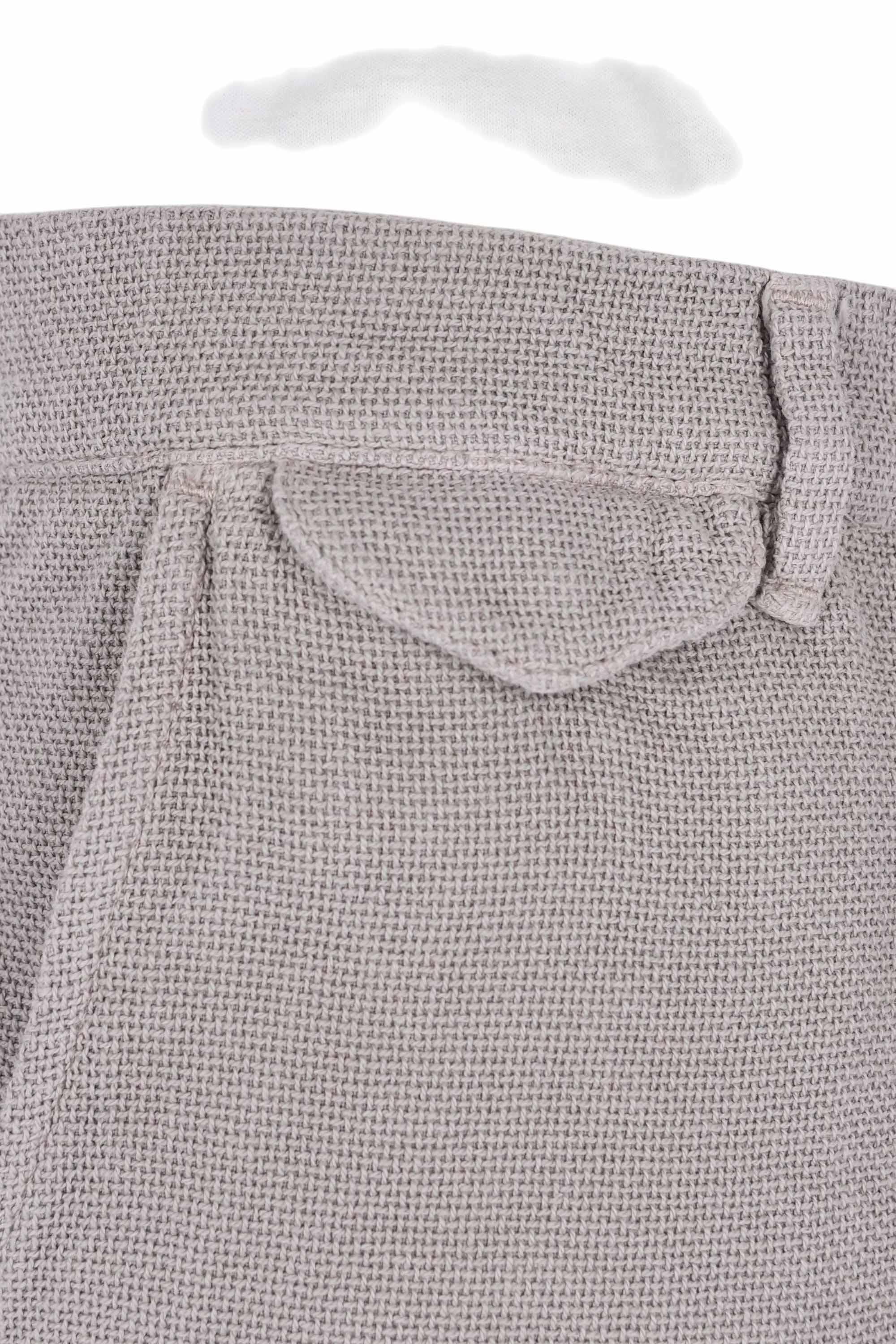 Myths Bermuda tramato in cotone e lino 26M74B 87 46 