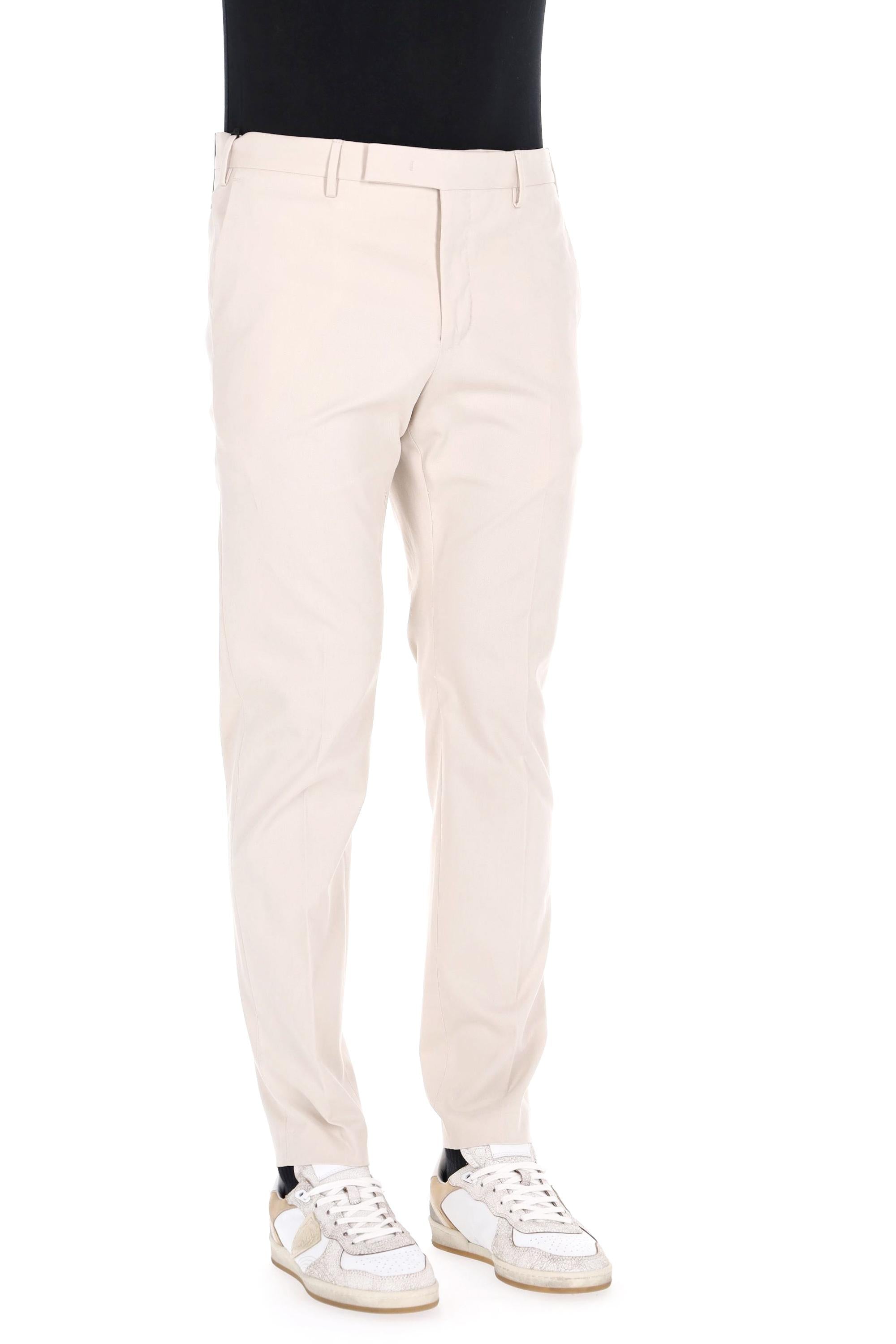 PT Torino Pantalone in modal e cotone fit Dieci ASX0Z00FWD SD75 0020 