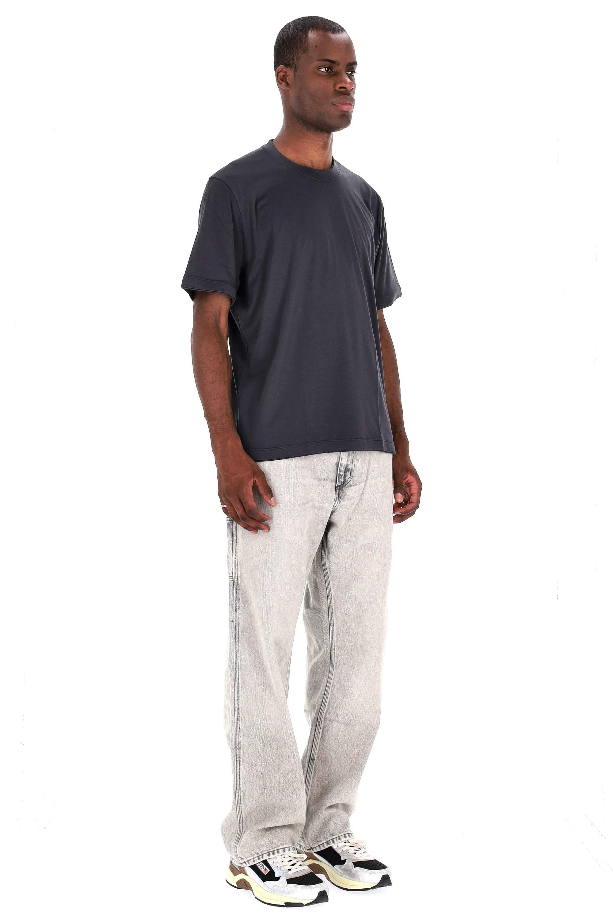T-shirt in cotone con doppi profili tono su tono X75TSHK19 TES0K035/2 22 Eleventy 