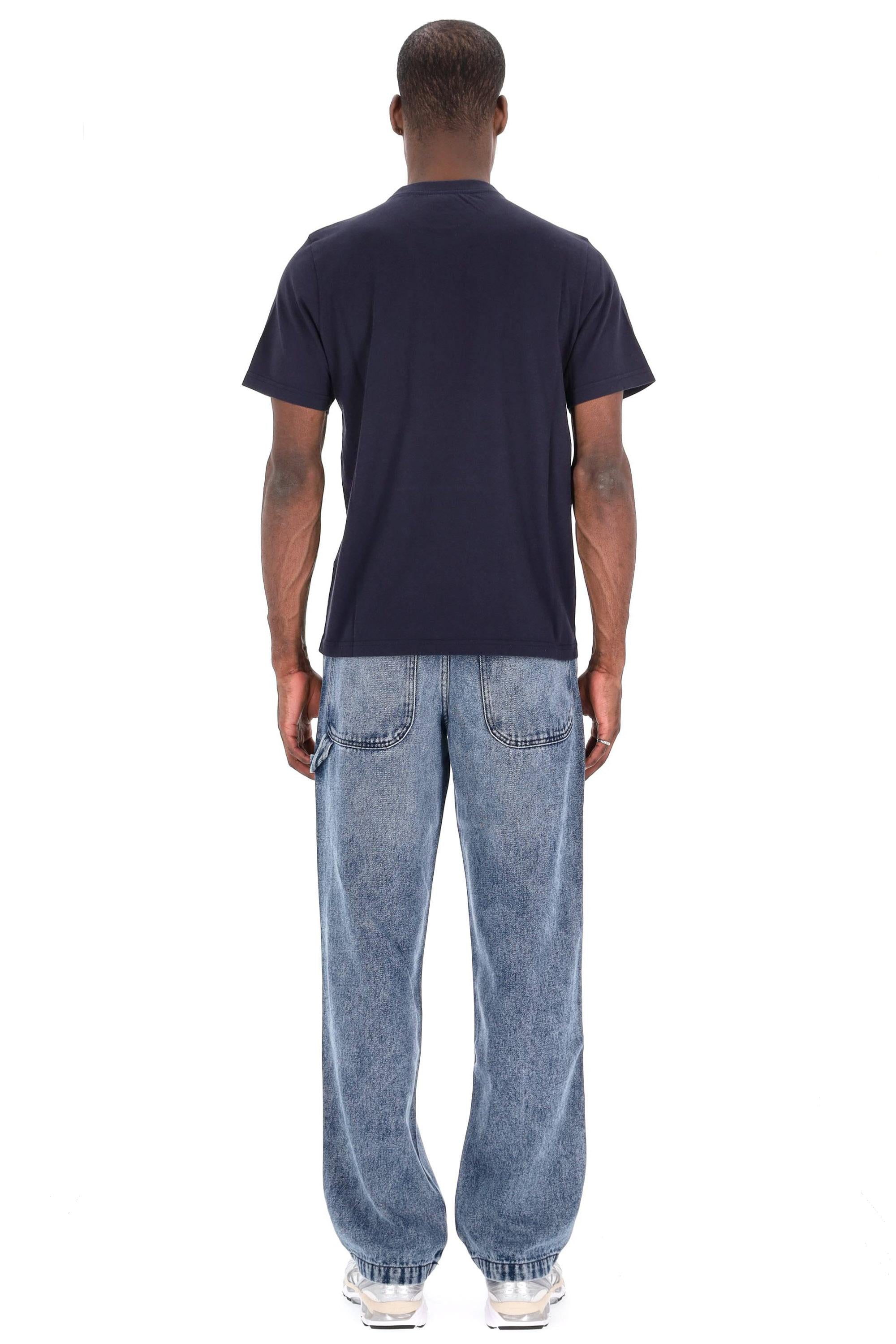 Autry T-shirt manica corta in cotone TSPM A7CB BLUE 