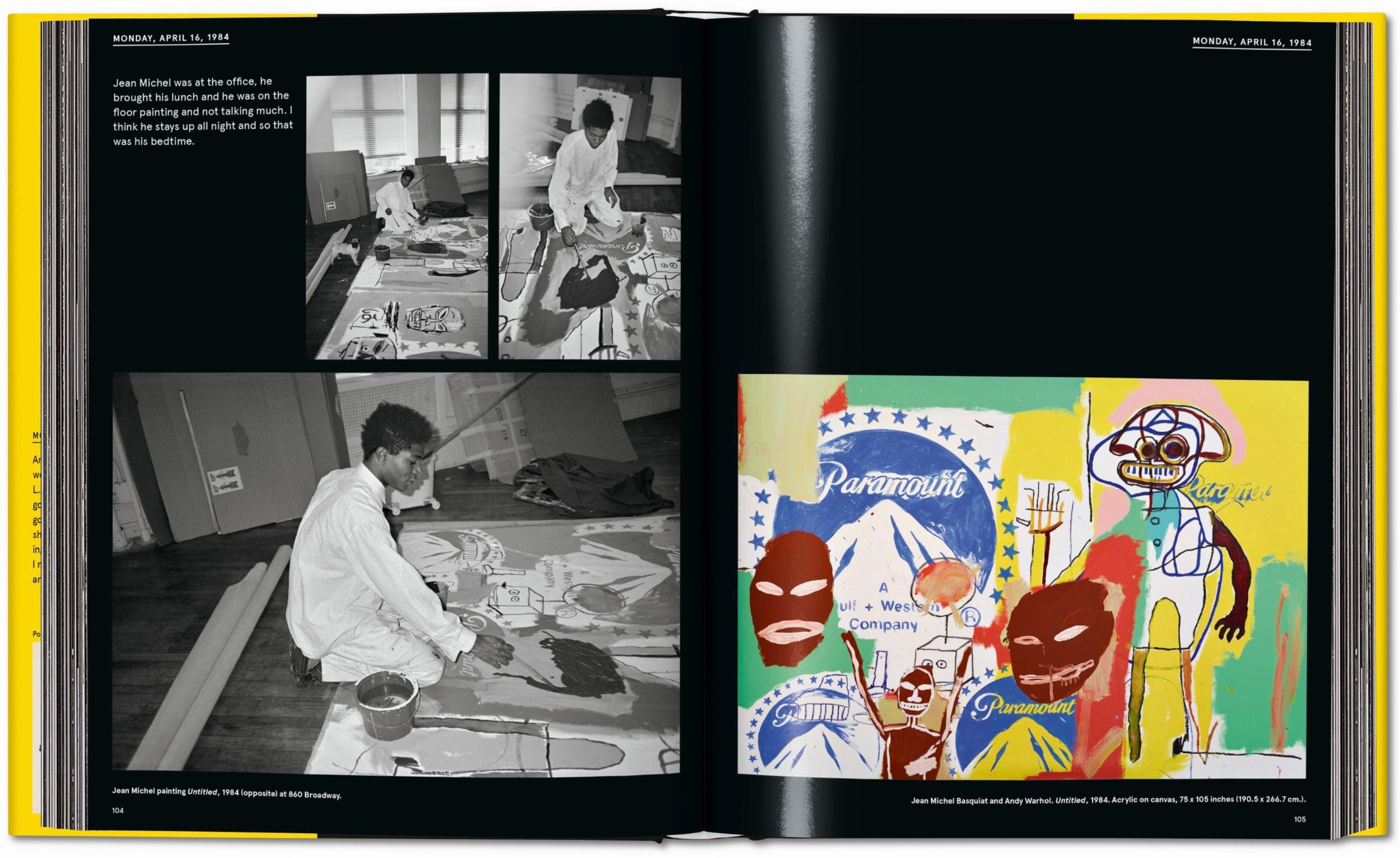 Taschen Warhol on Basquiat. The Iconic Relationship Told in Andy Warhol's Words and Pictures WARHOL & BASQUIAT NN 