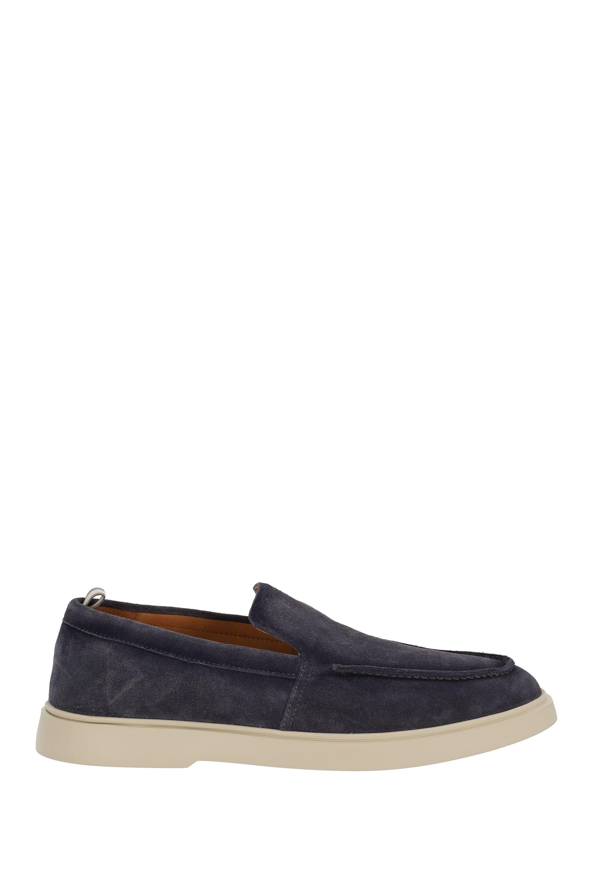 Officine Creative Slip on in camoscio mod. Bones OCUBONE002LC146E410 F,DO AVORIO 