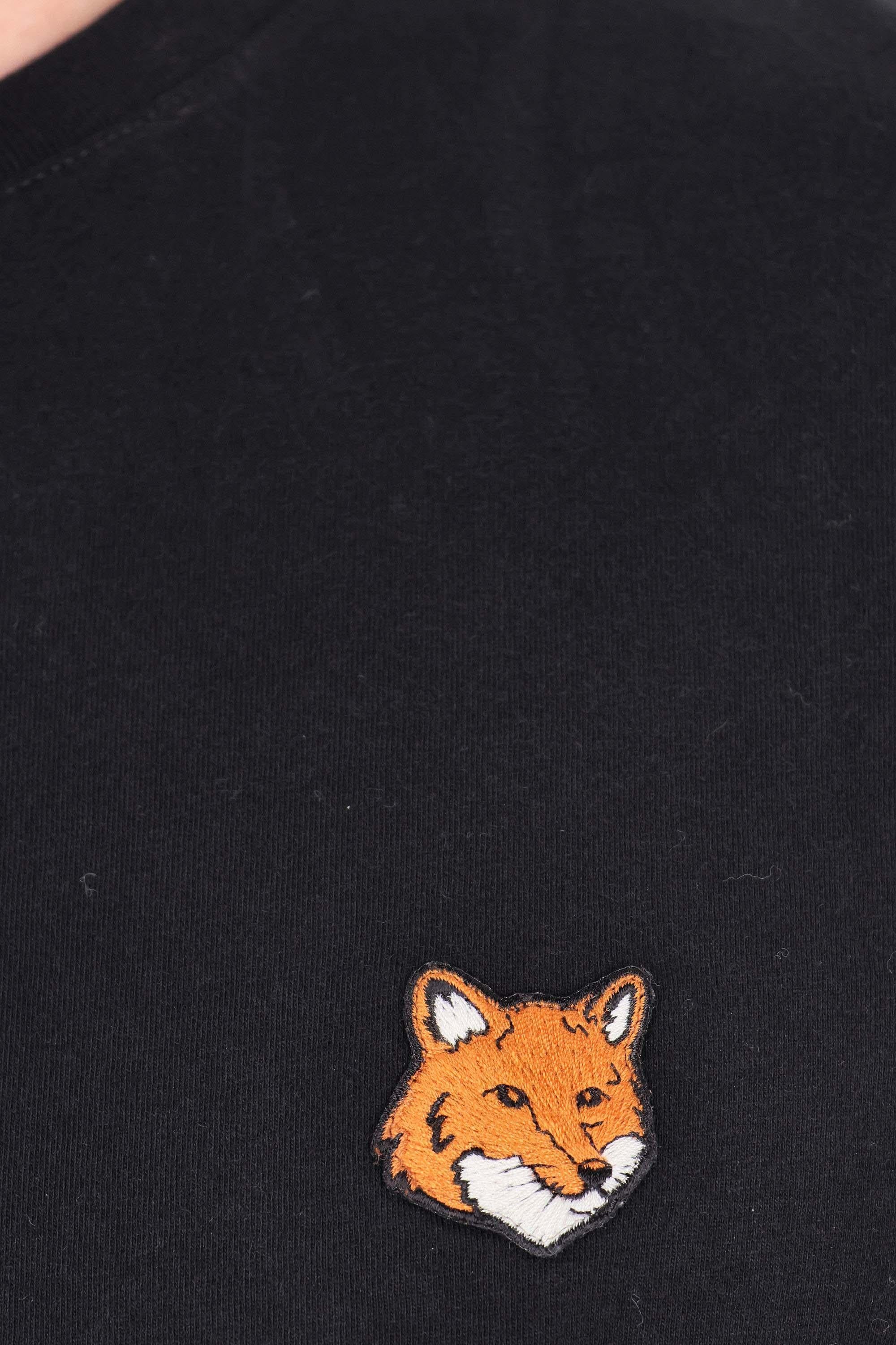 Maison Kitsuné T-shirt fox in cotone regular fit PM00107KJ7026 P199 