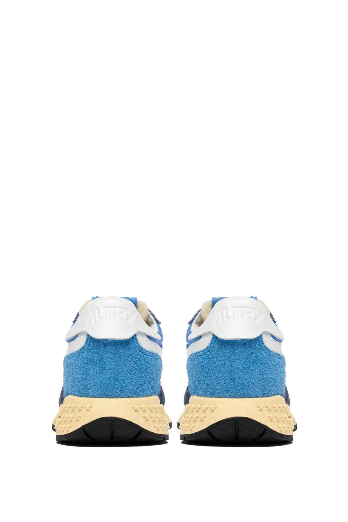 Autry Sneaker Reelwind in camoscio bicolor e mesh WWLM 3T03 DBLUE/BLUET 