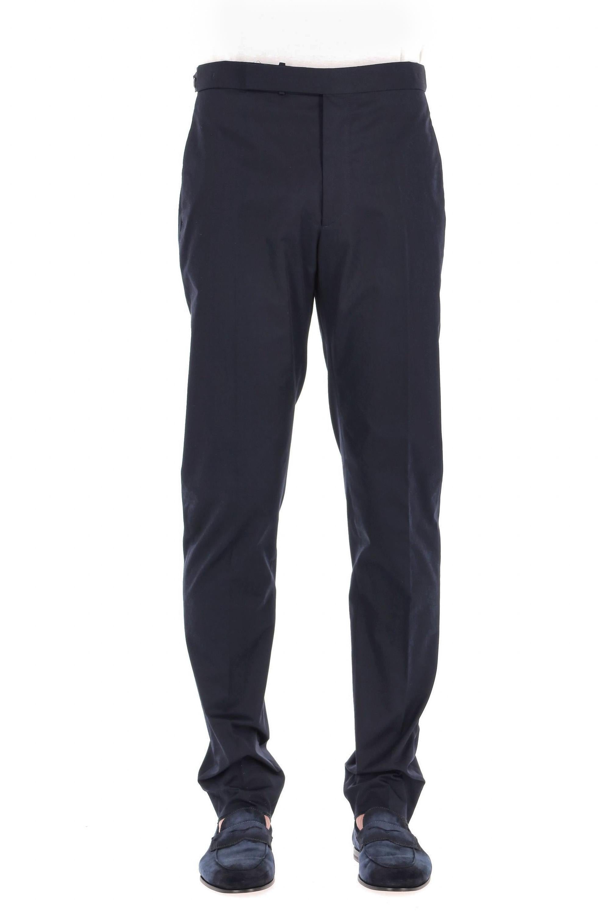 Pantalone in rasatello di cotone TAG01 I70010 B553 Tagliatore 