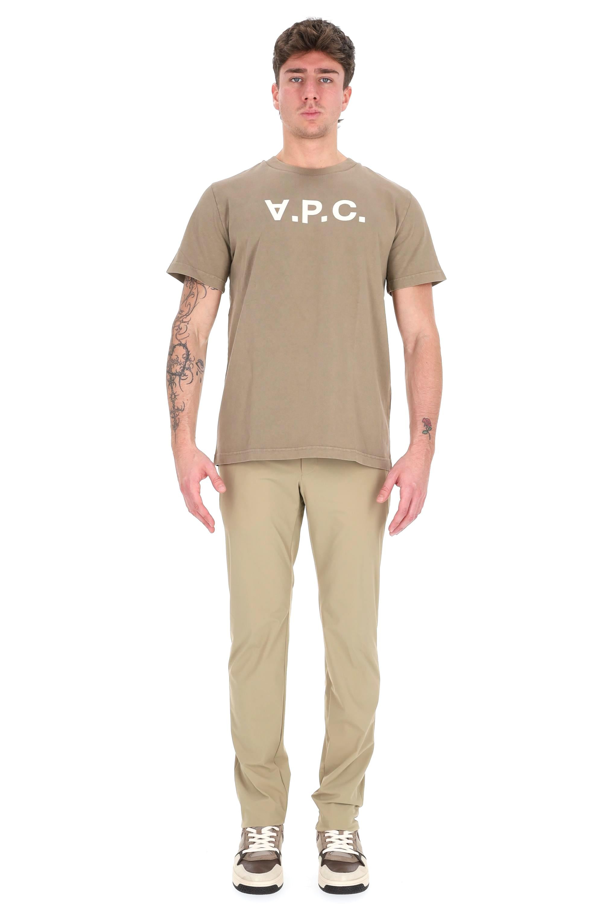 A.P.C. T-shirt in cotone grand VPC COHMB-M26384 JMA-KAKI 