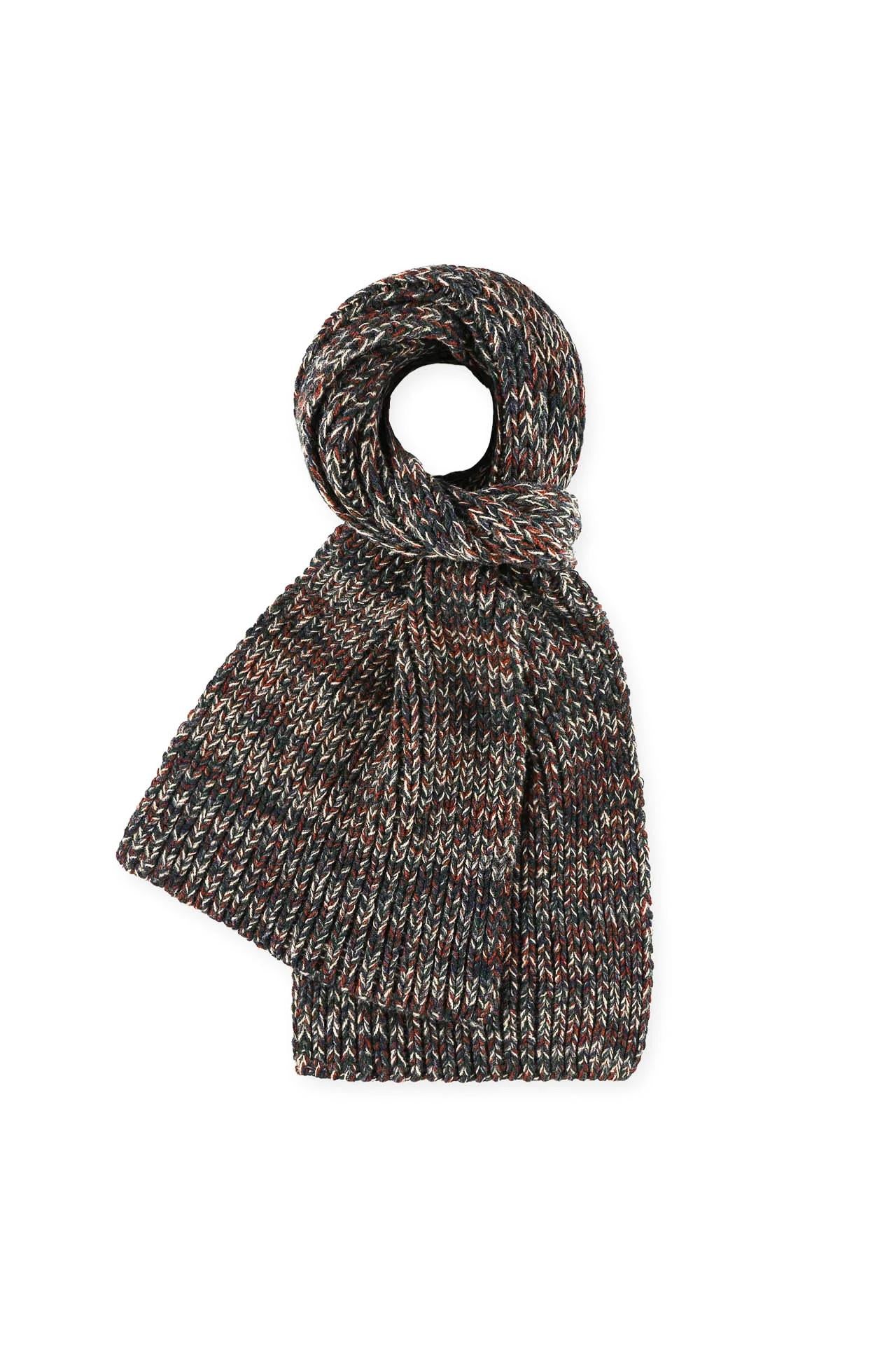 Howlin' Sciarpa in lana mouliné MARLED FANTASIES NAVY MIX 