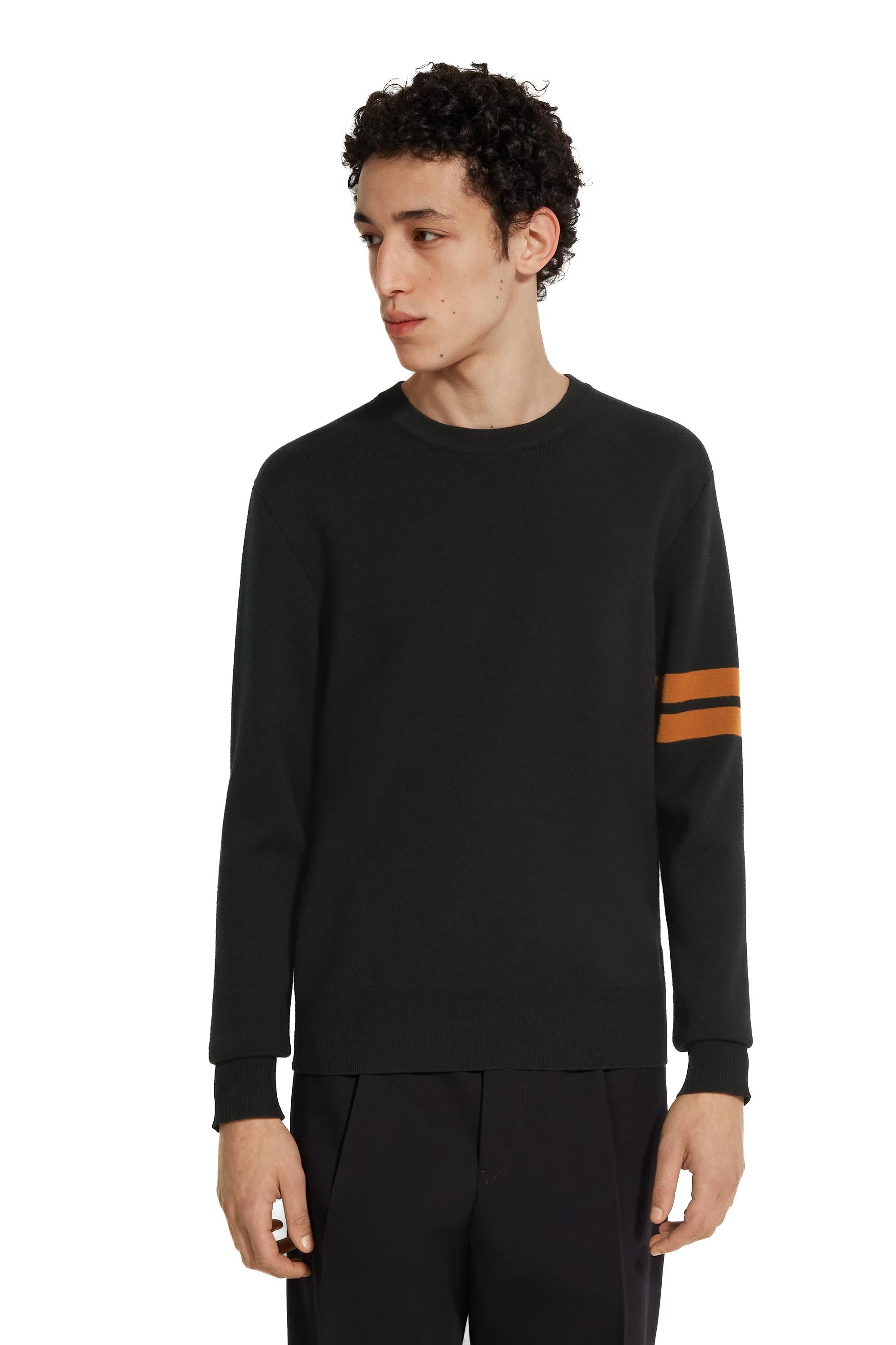 Zegna Maglia girocollo in lana High Performance E8M91 110/2 K09 