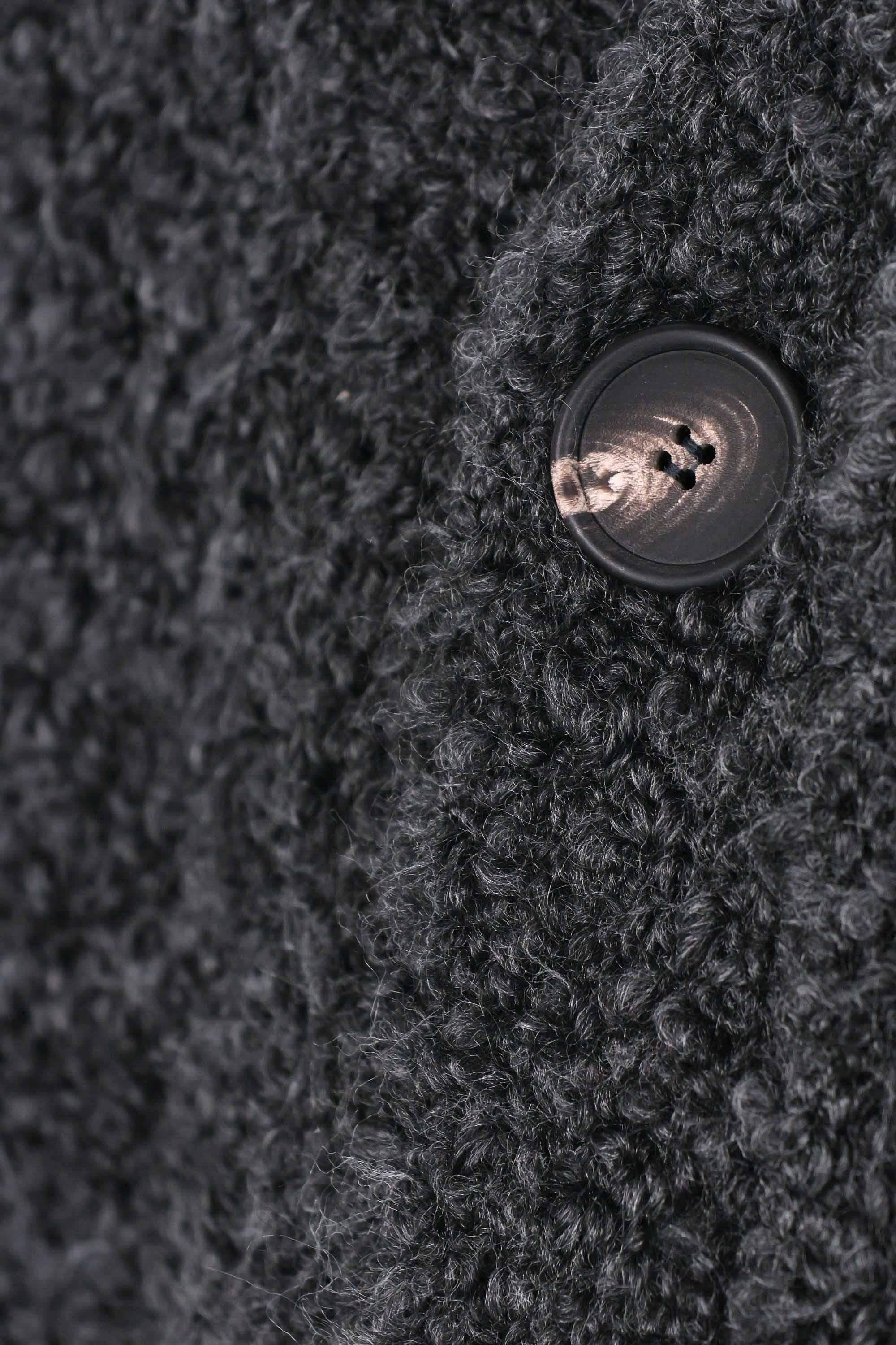 Tagliatore Cardigan in misto lana effetto bouclé KIELDER-25I397 GRIGIO 