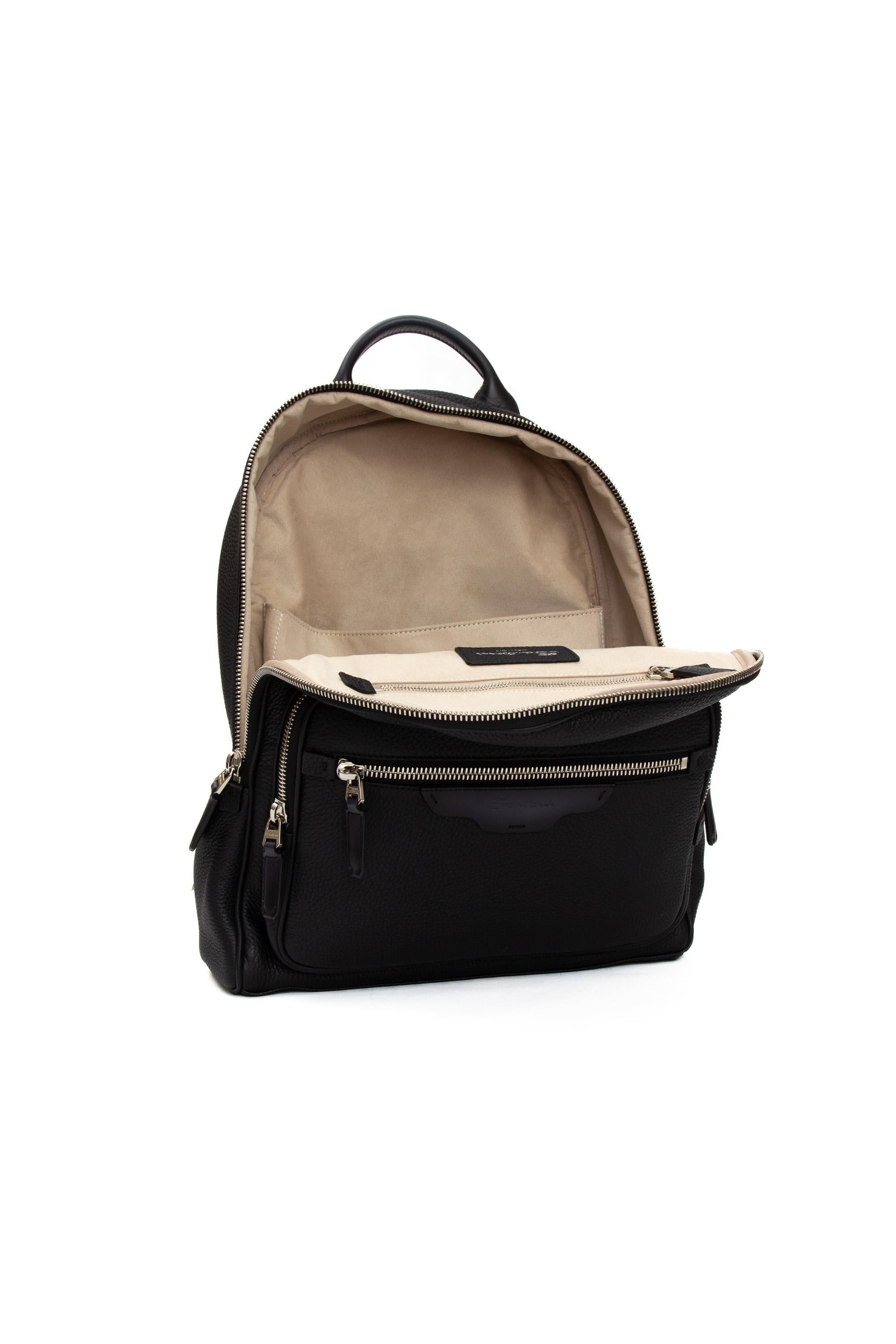 Zaino in pelle bottalata UIBBA2364EN-A2IB/2 N01 Santoni 