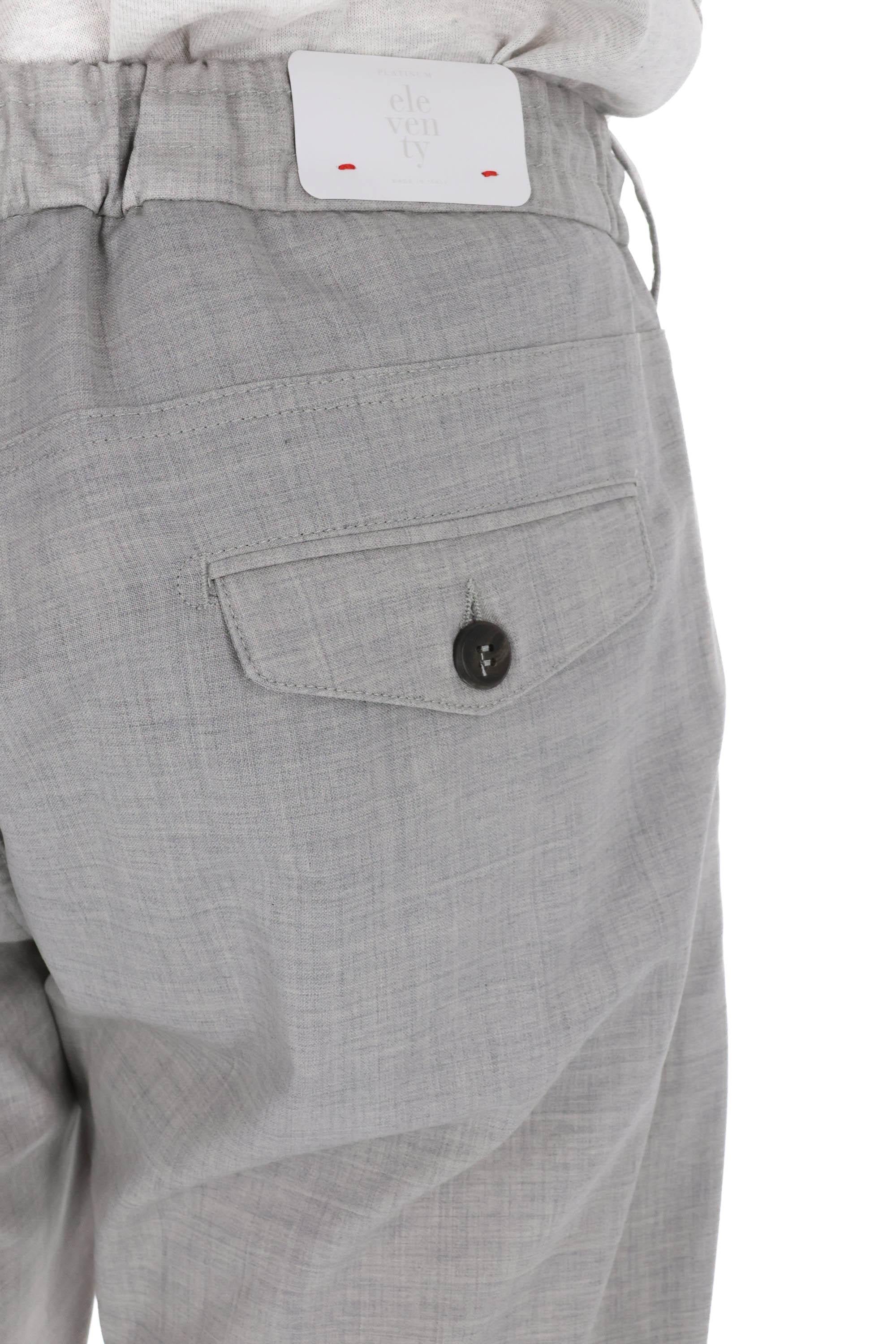 Eleventy Pantalone jogger in fresco lana X75PANB21 TES0A053 06 