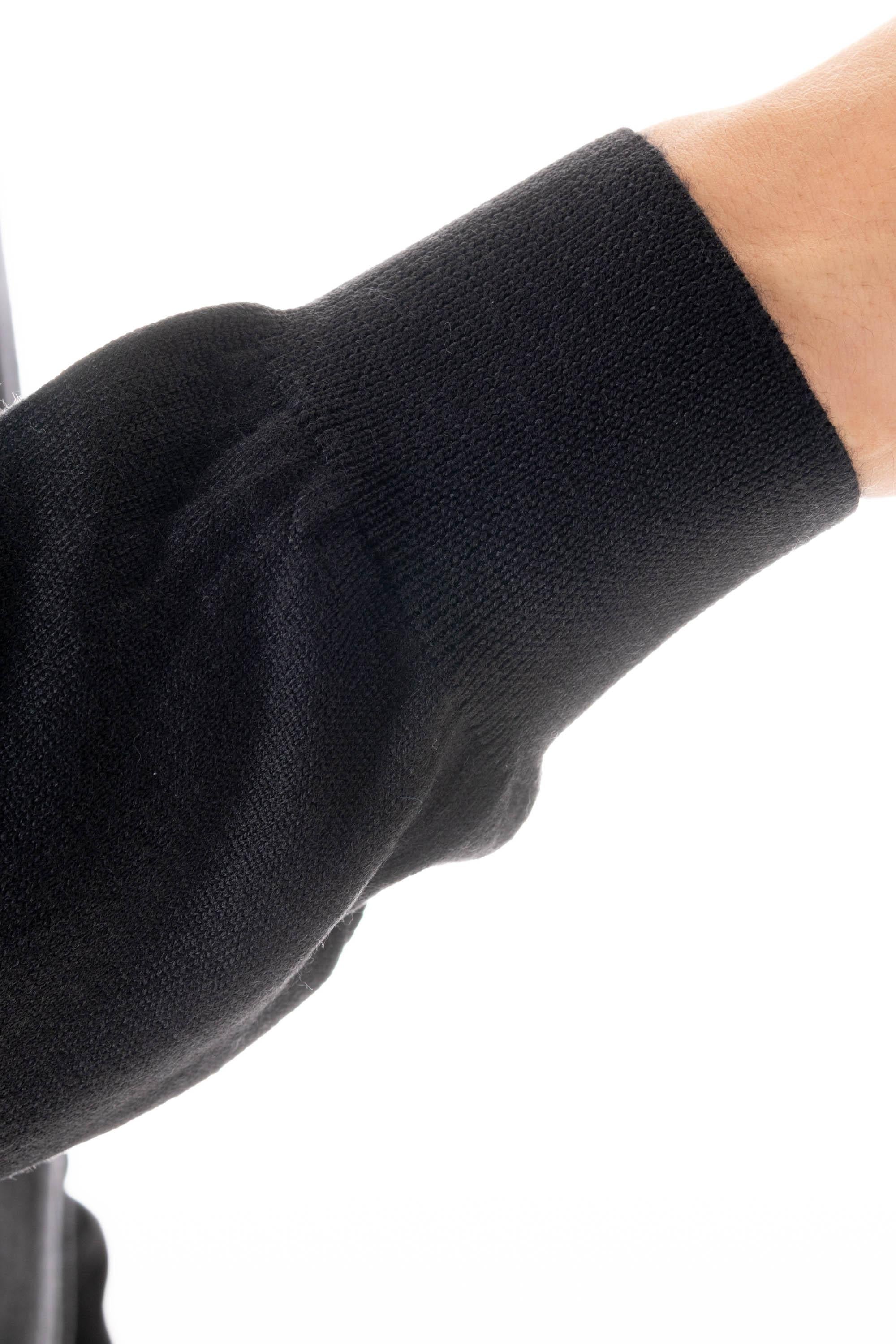 Maglia girocollo in lana vergine extrafine 1429055567 0099 099 Barba 