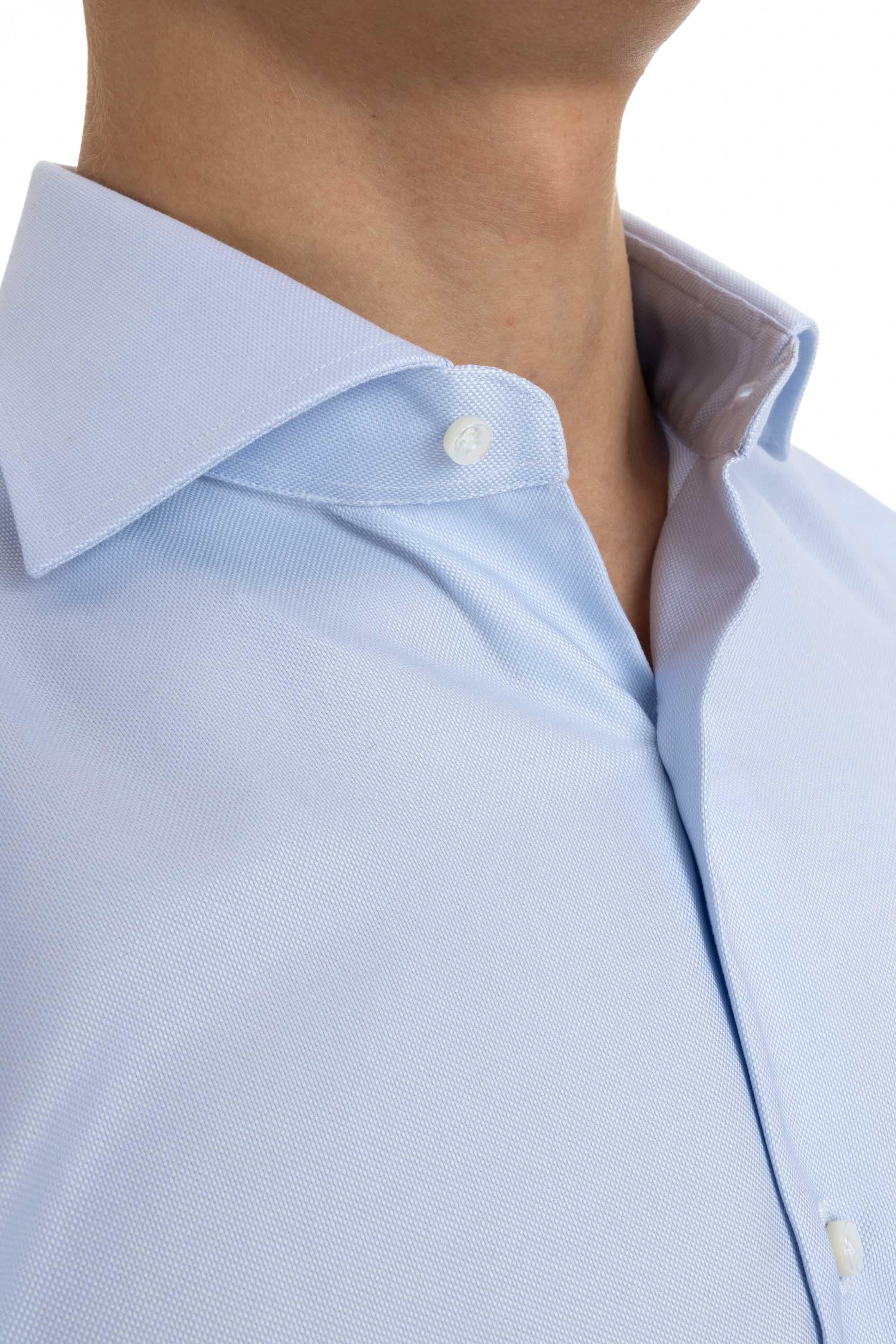 Camicia in oxford di cotone linea Journey anti stropicciamento I1U13P0144203.U/2 0002 Barba 