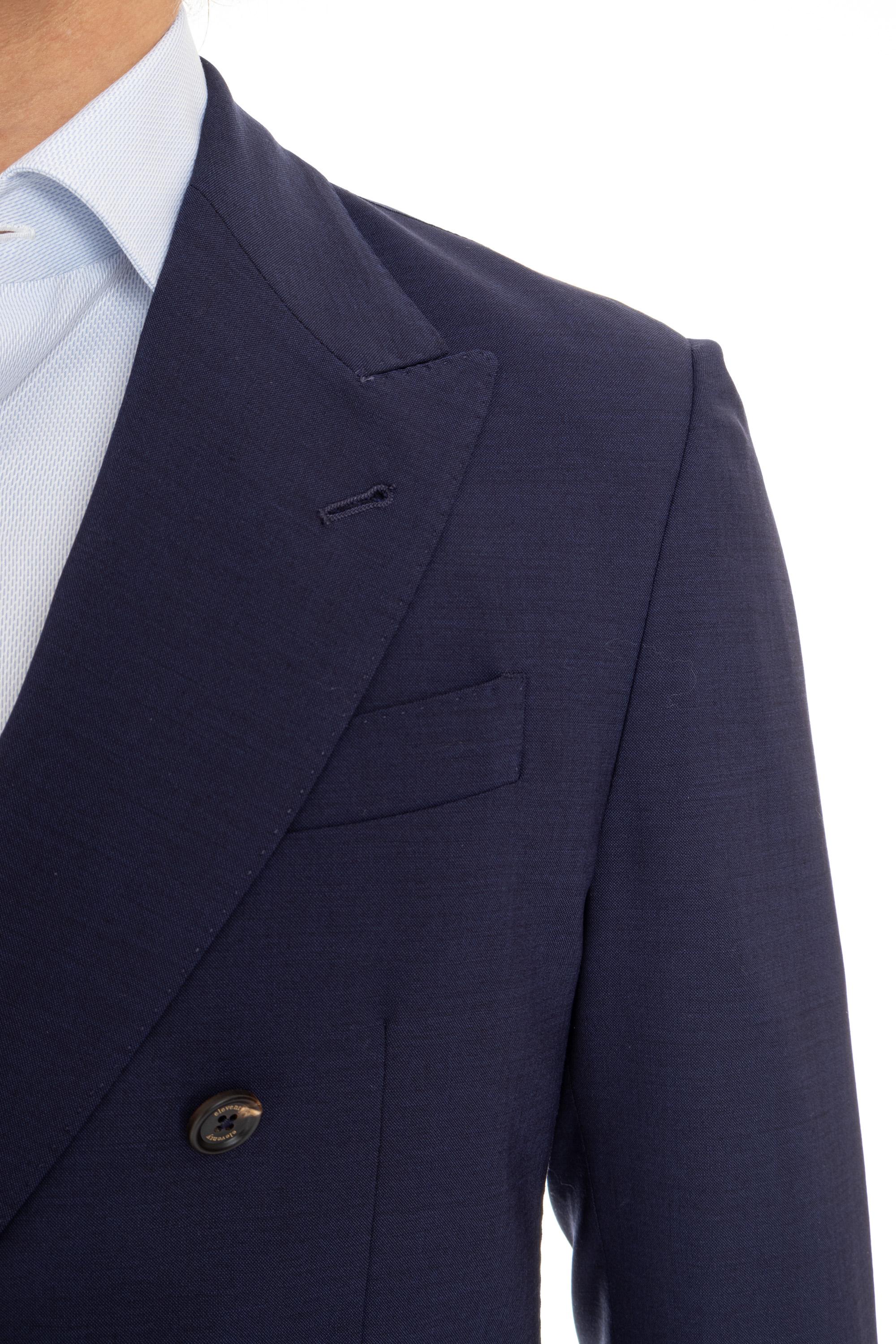 Eleventy Abito doppiopetto destrutturato in lana comfort M75ABUB01 TES0A053 11NN 