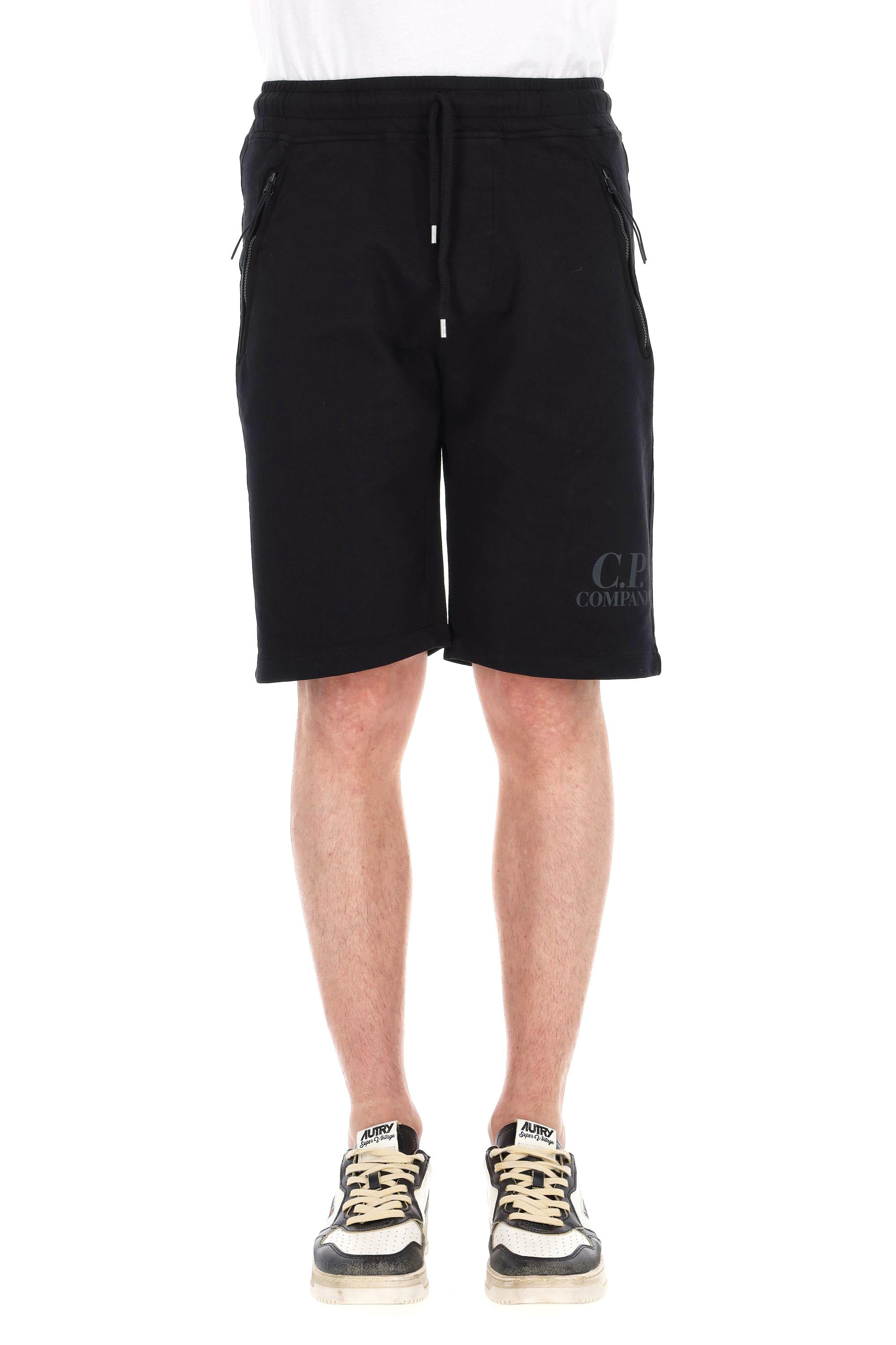 Bermuda jogger in leggero cotone MSB135A00 2246G 999 CP Company 