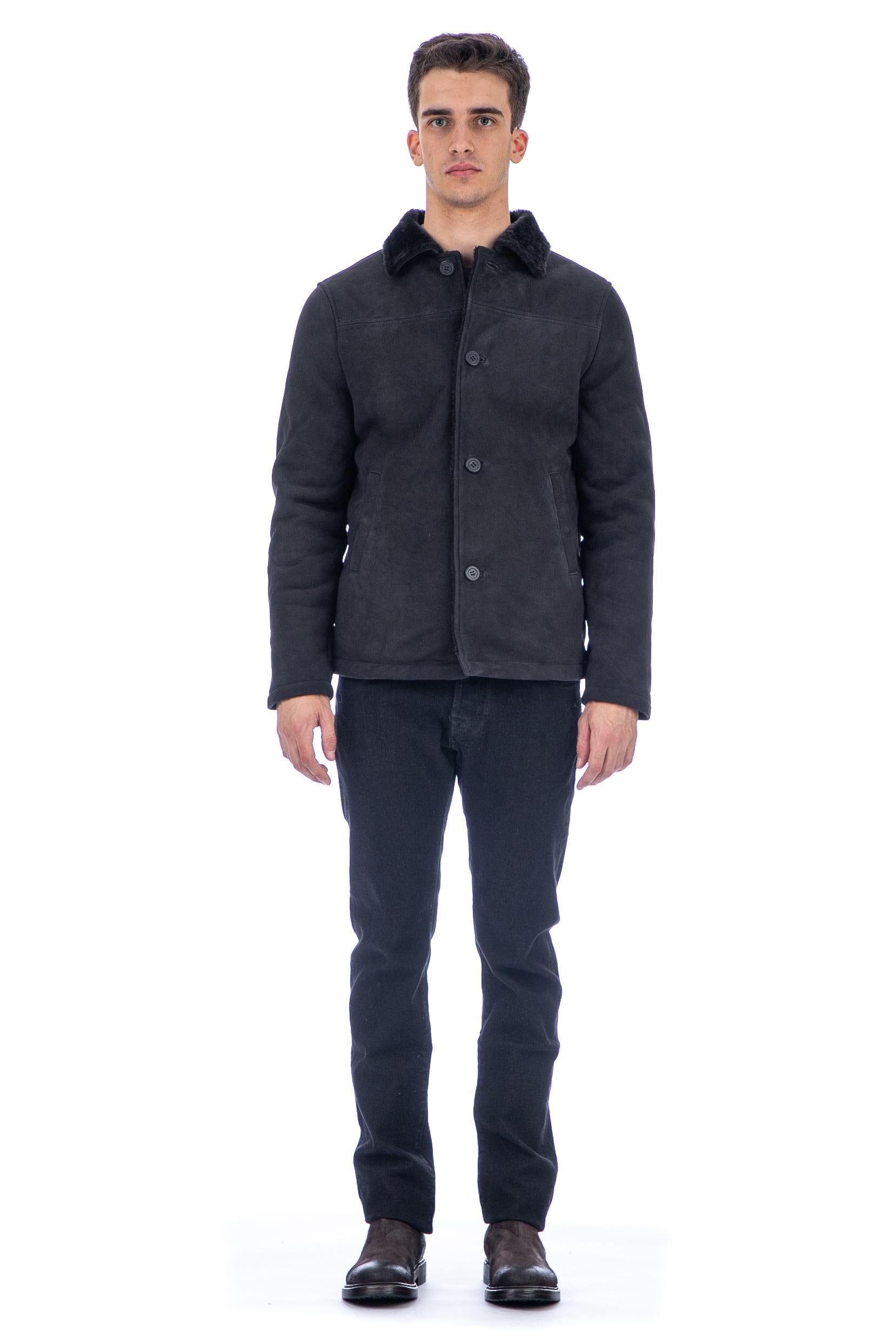 Giorgio Brato Montone cappotto GU23F14023MEVL DARK EAGLE 