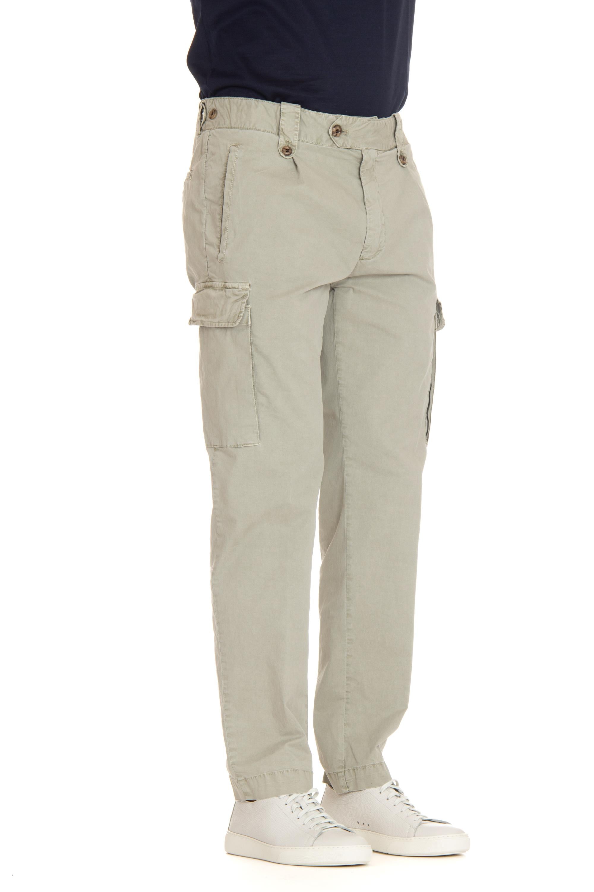 Myths Pantalone cargo archivio in cotone delavè mod. Ares 24M15L 20-FR F25 