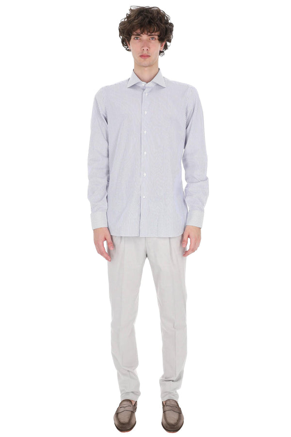 Striped tailored shirt