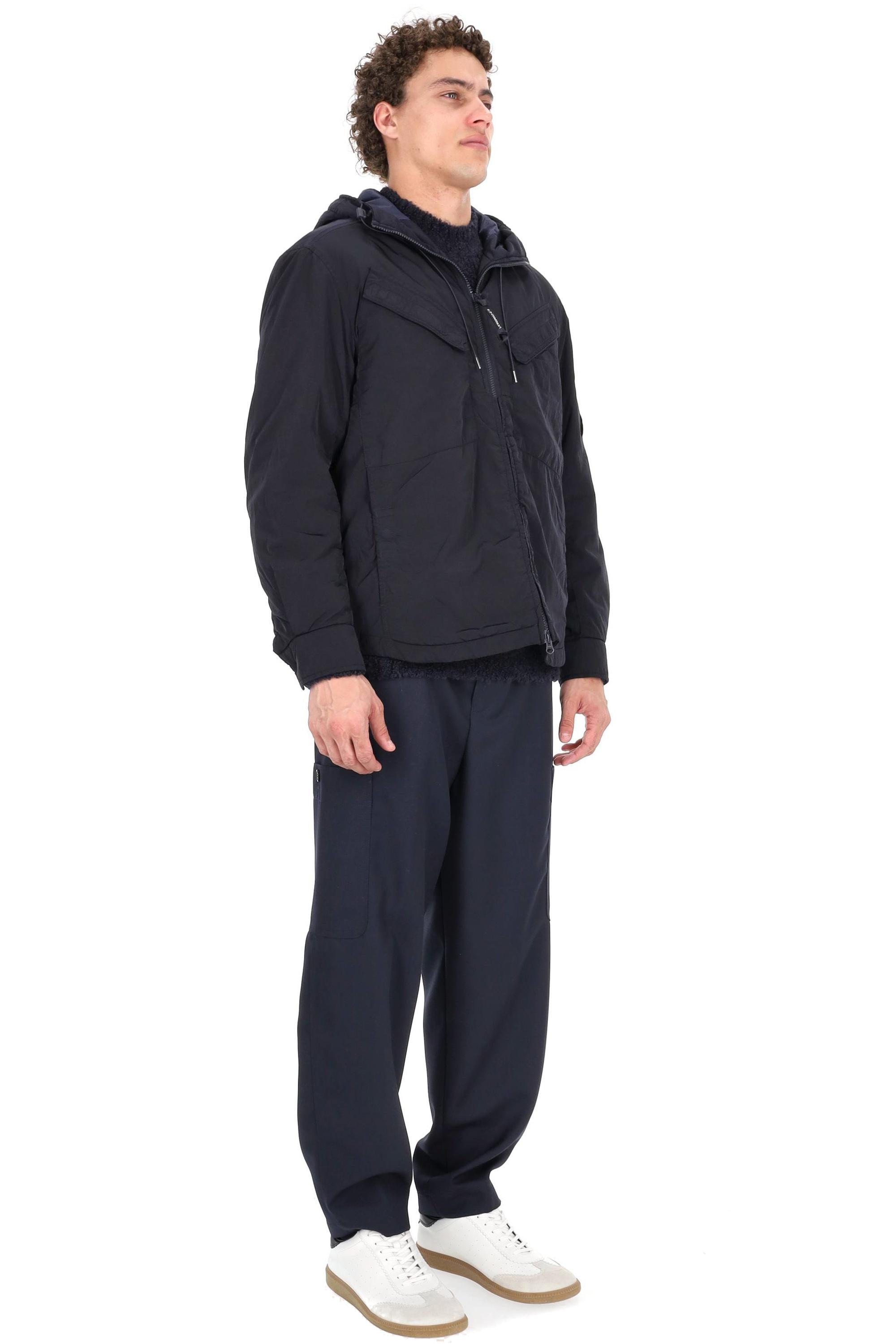 CP Company Giubbotto bomber con cappuccio Chrome-R MOS084A00-5904G/2 888 