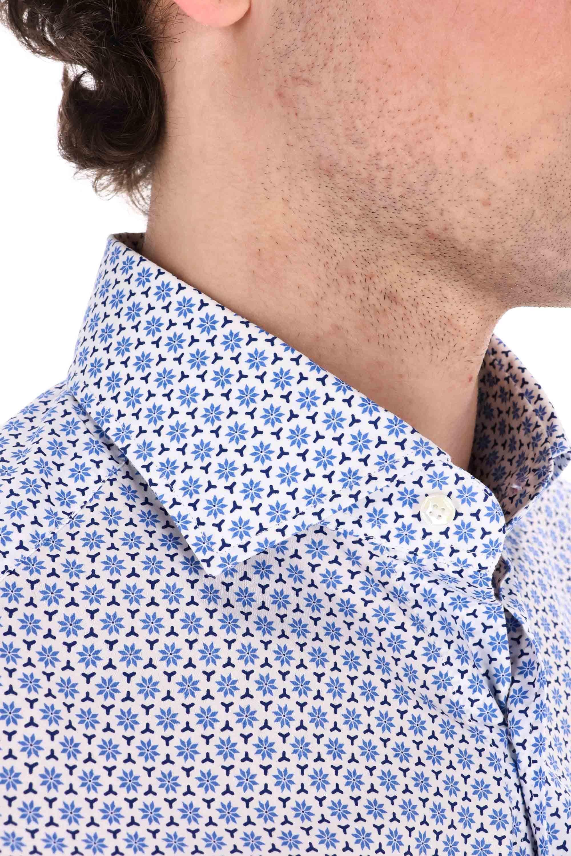 Barba Camicia micro fantasia linea Dandylife LIU13P0147132U 0001 