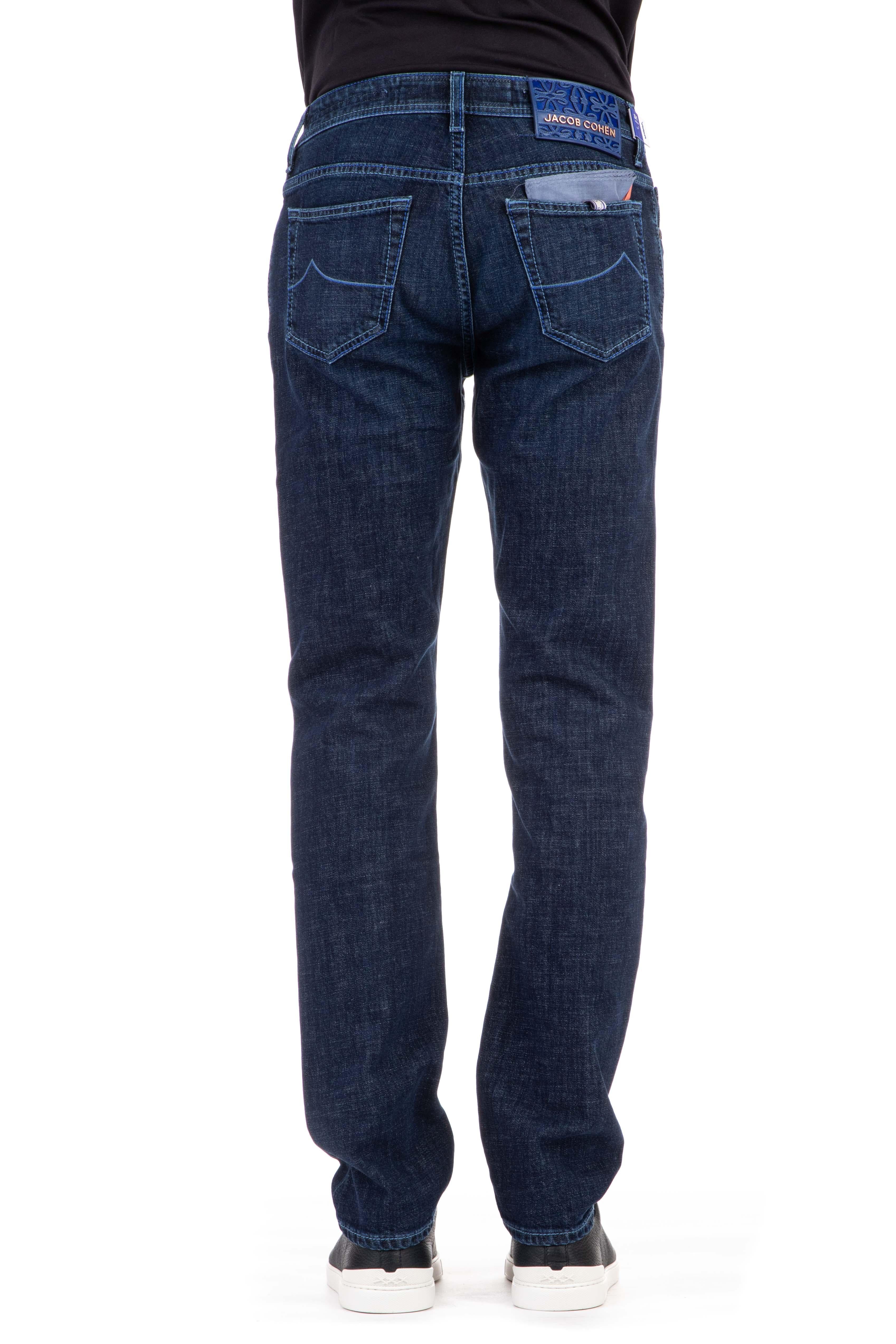 Jacob Cohen Jeansspecialedition con etichetta ricamata bard fit M04-32S-3736-BARD 395D 